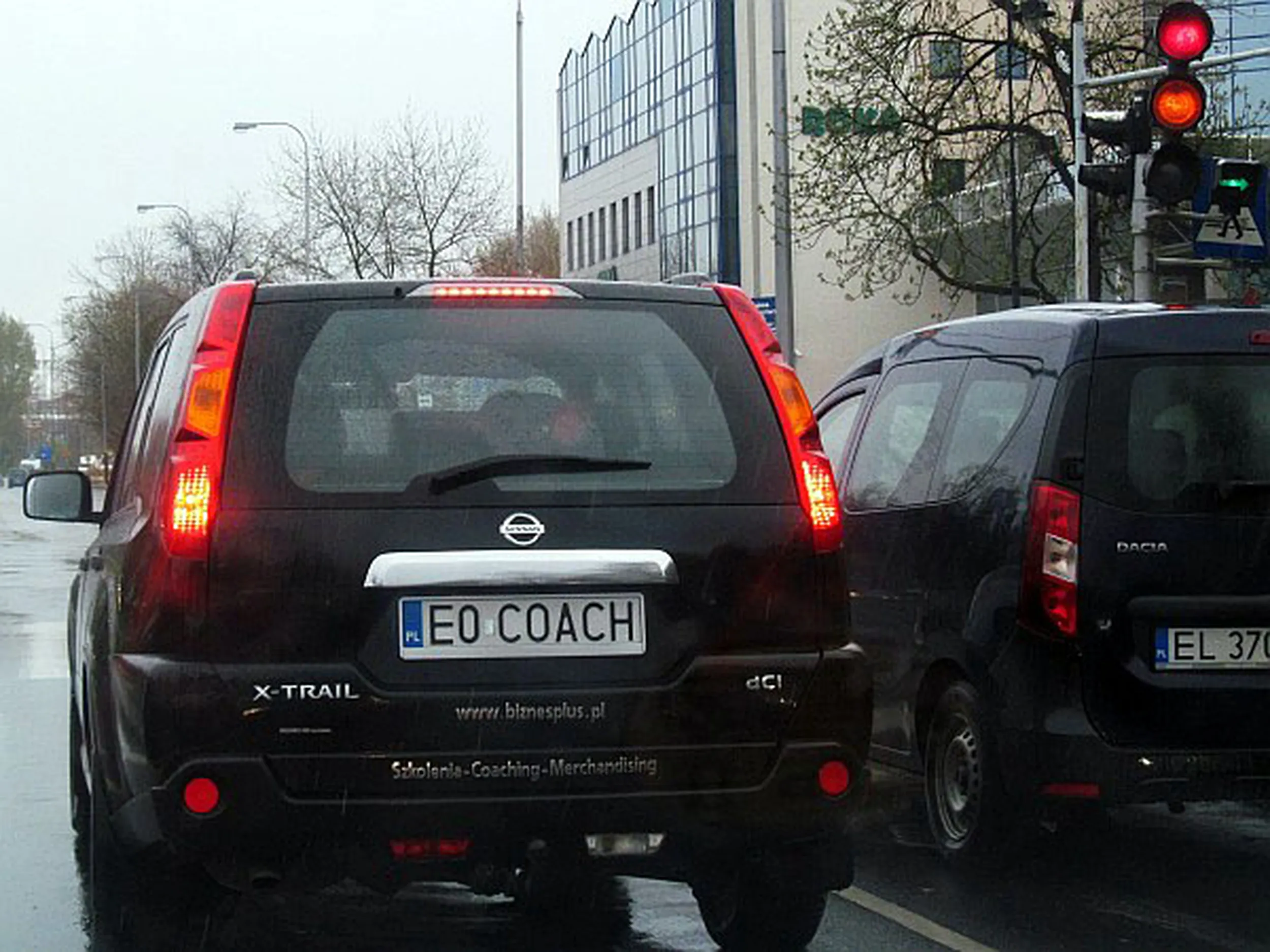 Fajny numer, blacha E0 COACH