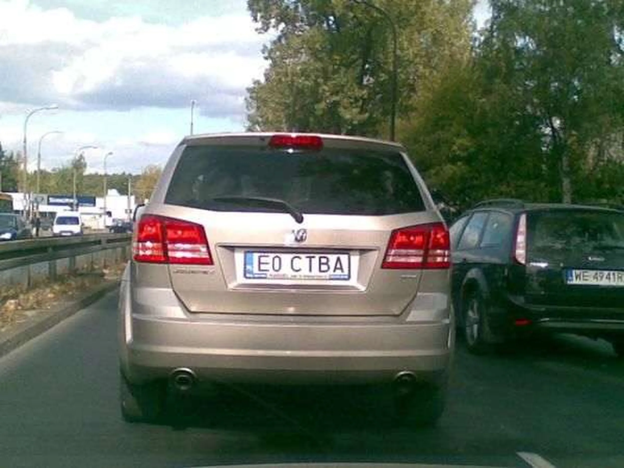 Fajny numer, blacha E0 CTBA