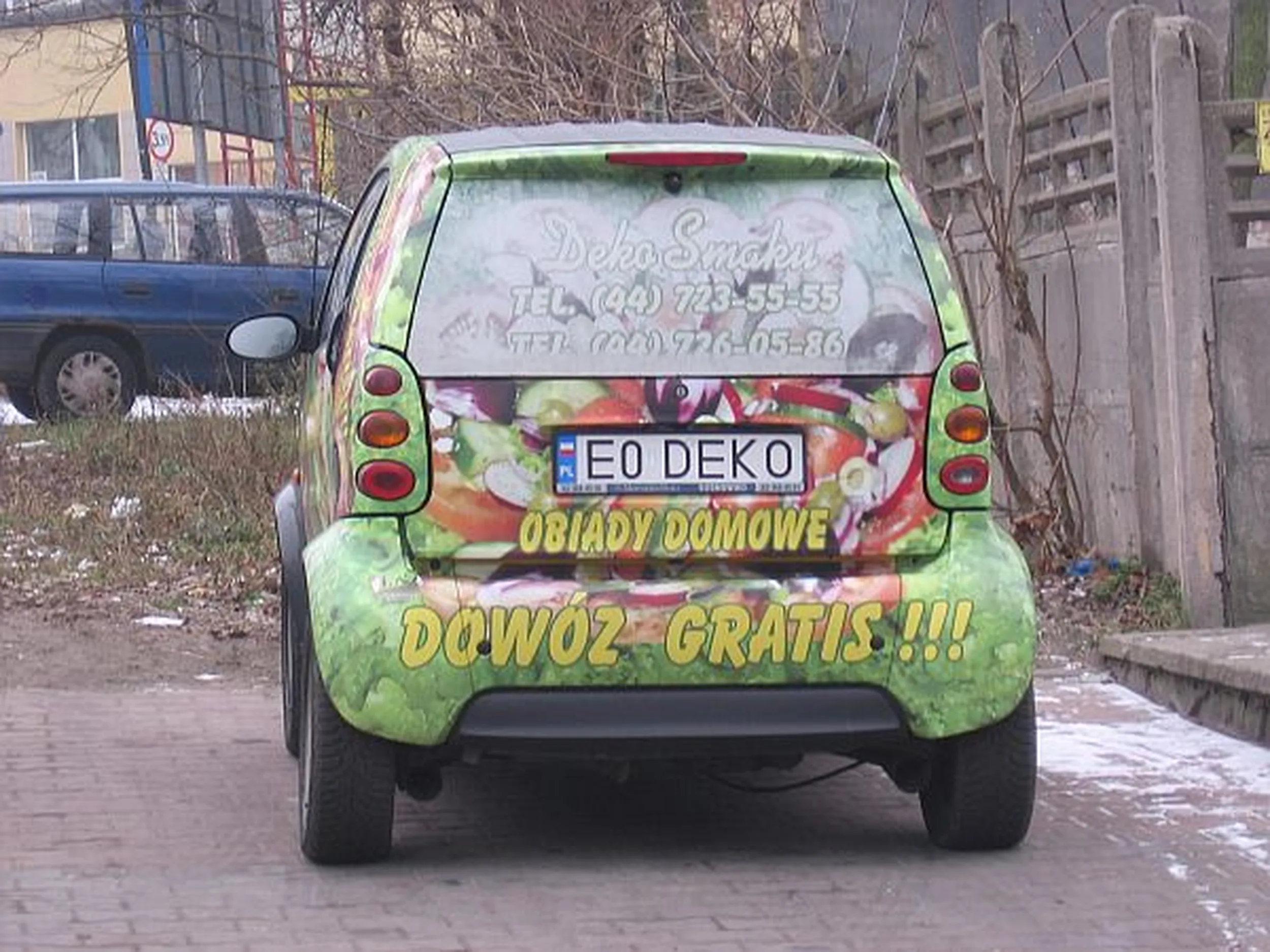 Fajny numer, blacha E0 DEKO