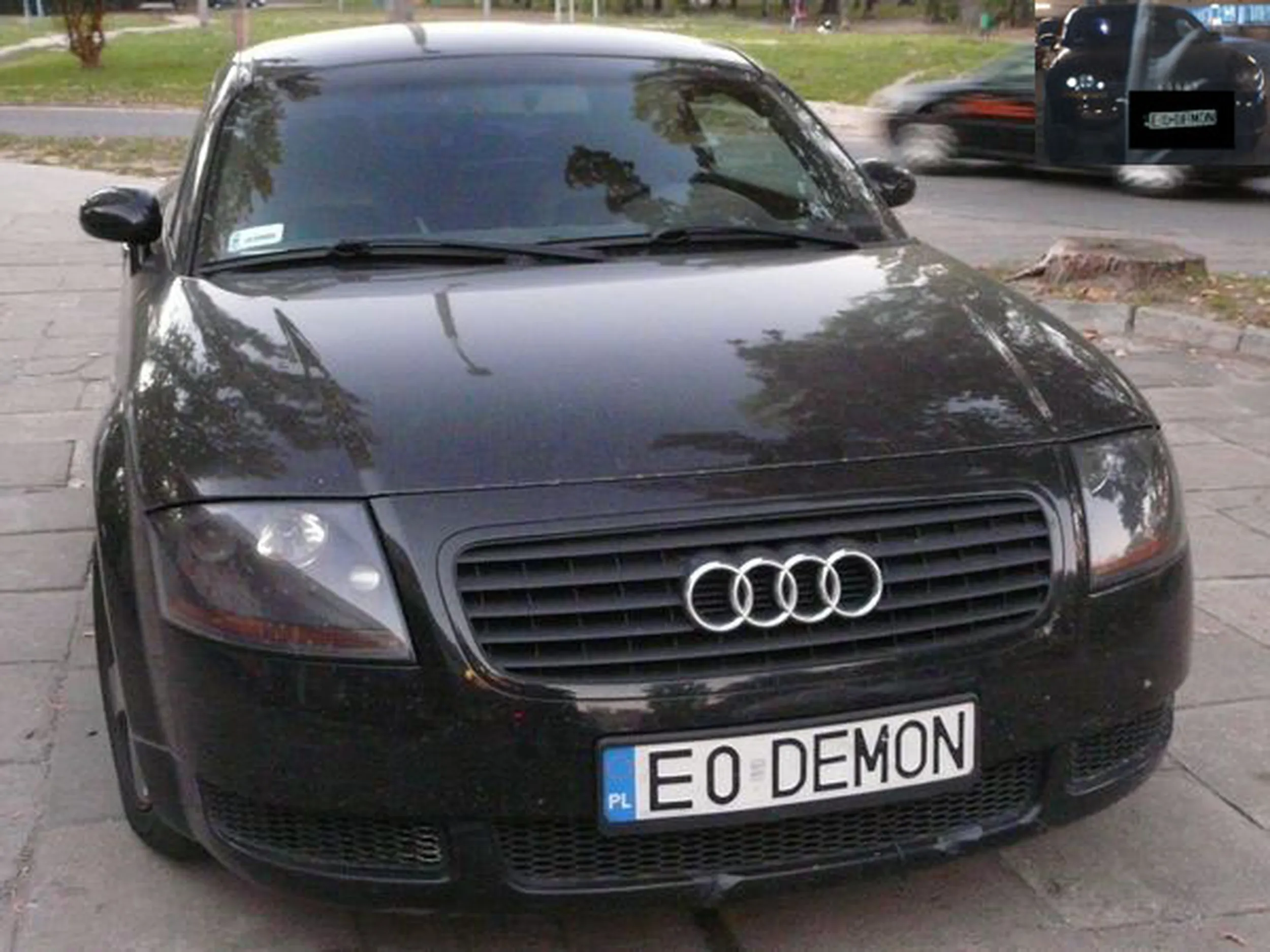 Fajny numer, blacha E0 DEMON