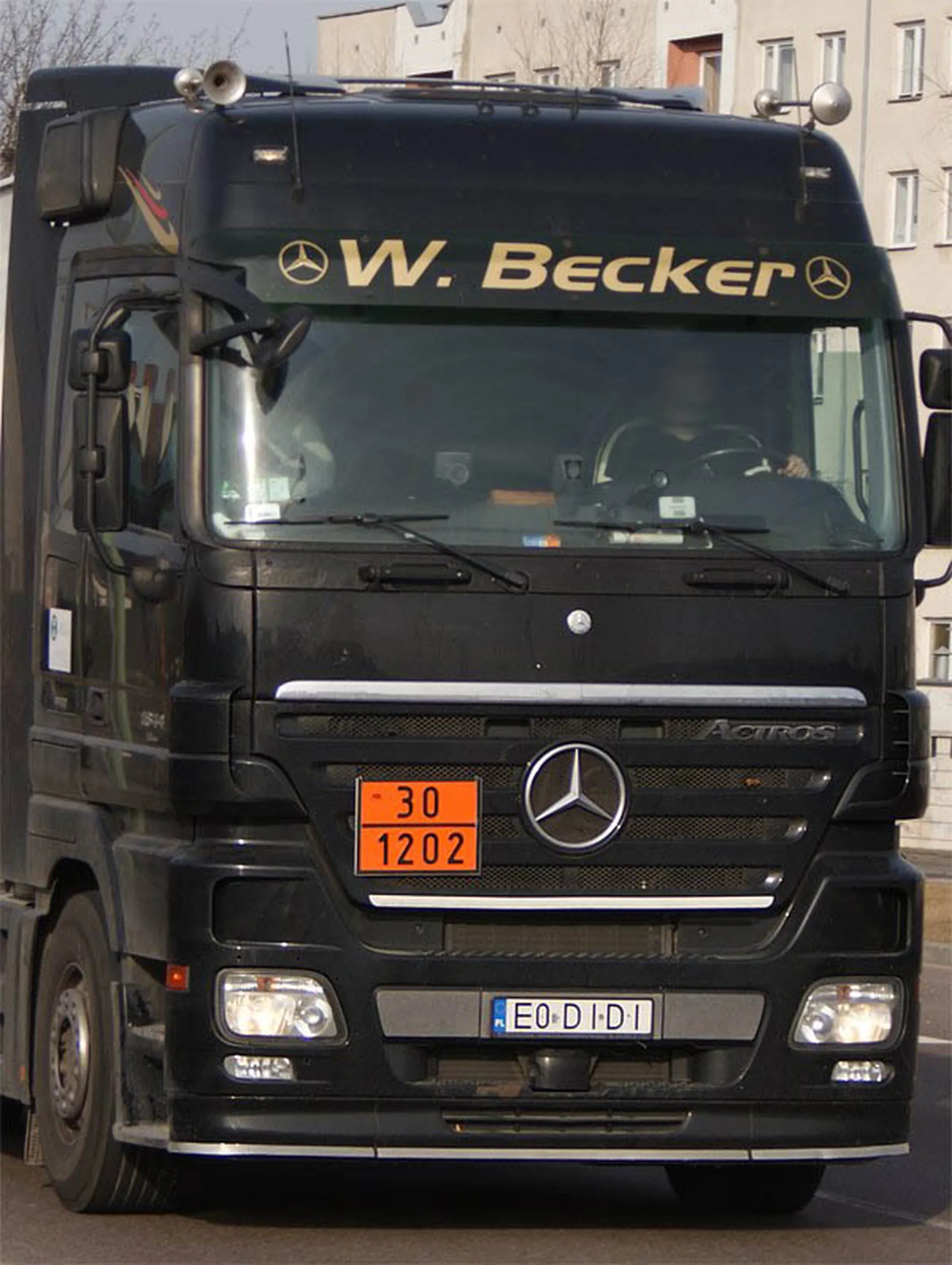 Fajny numer, blacha E0 DIDI