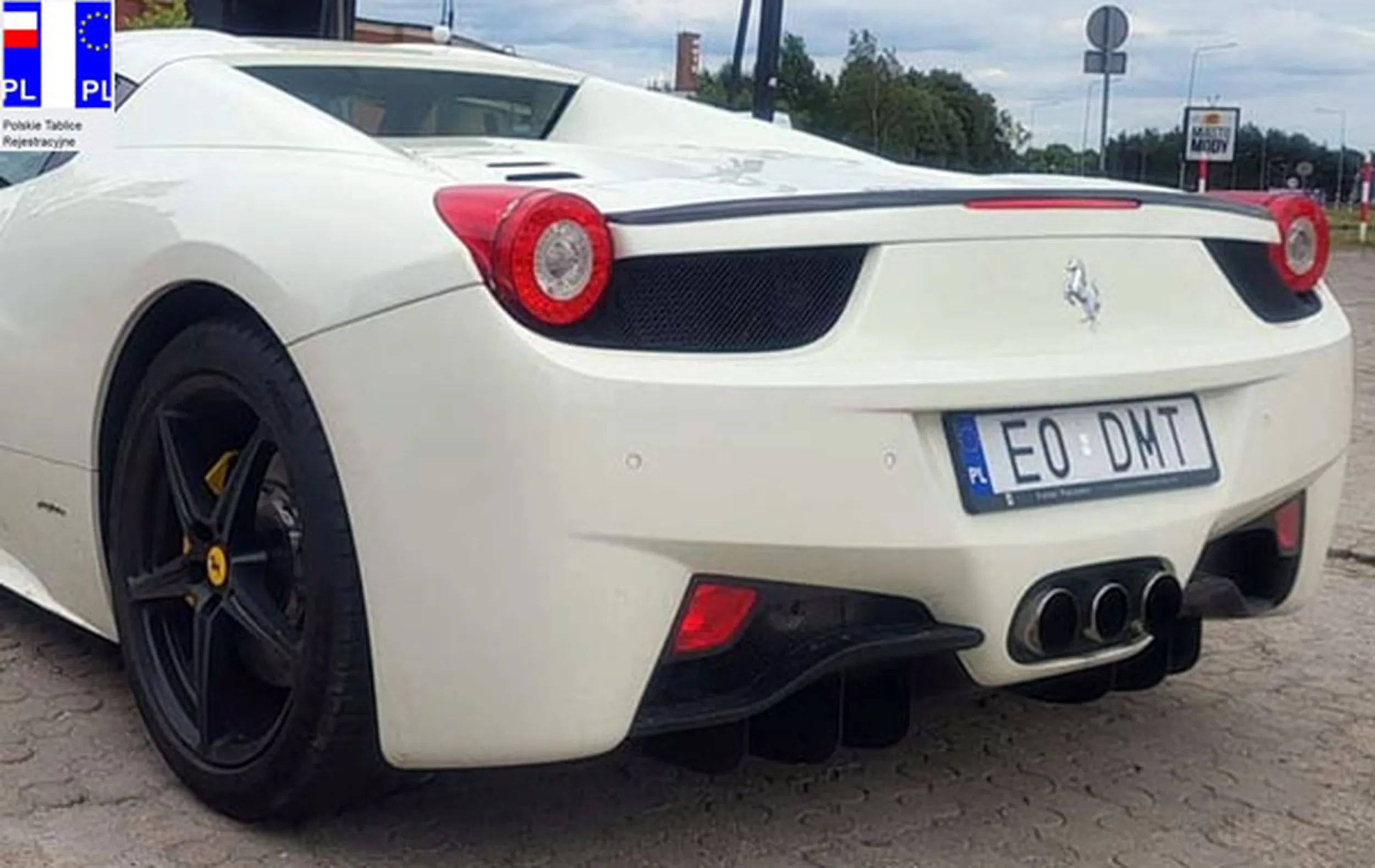 Fajny numer, blacha E0 DMT