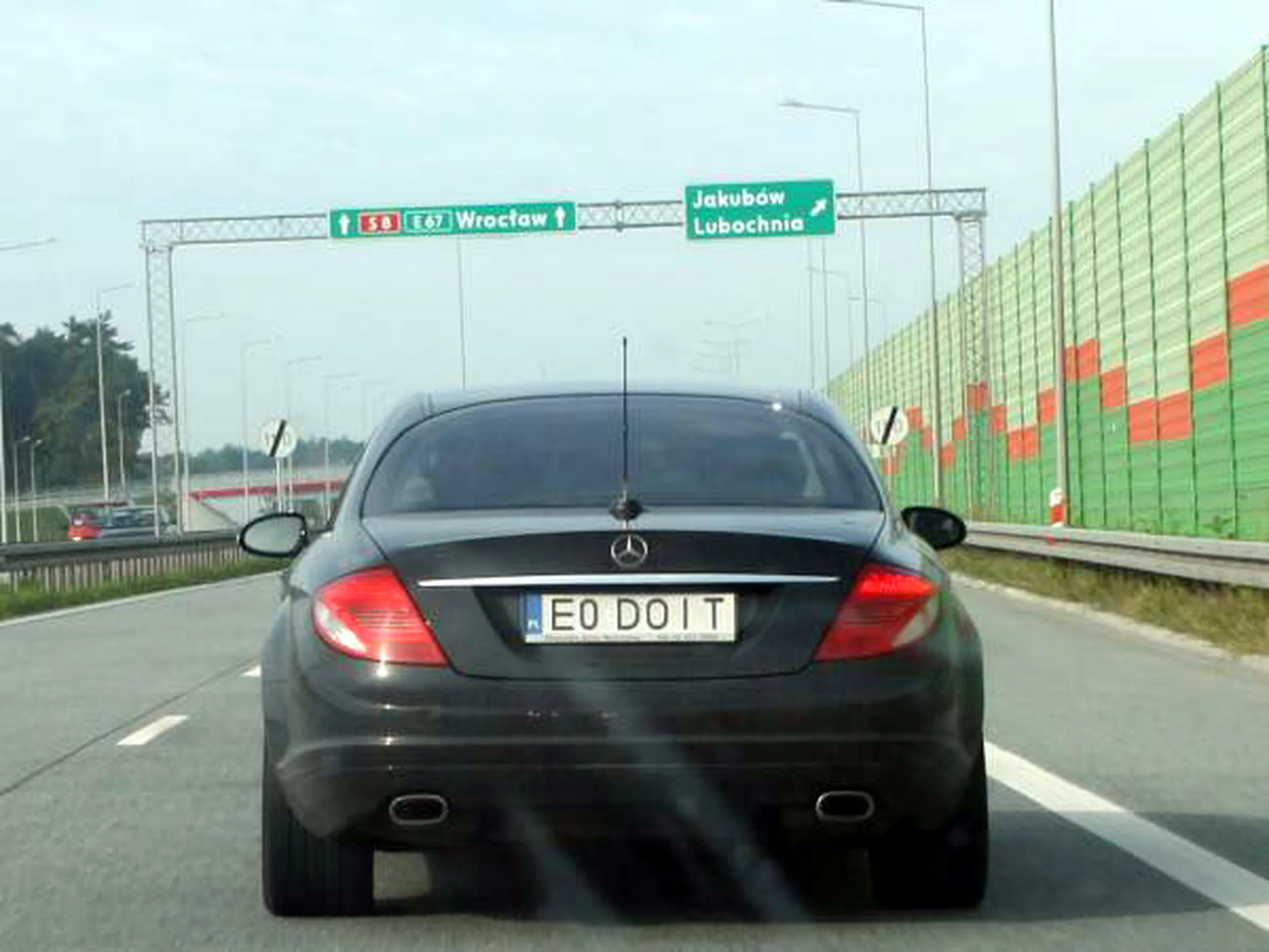 Fajny numer, blacha E0 DOIT