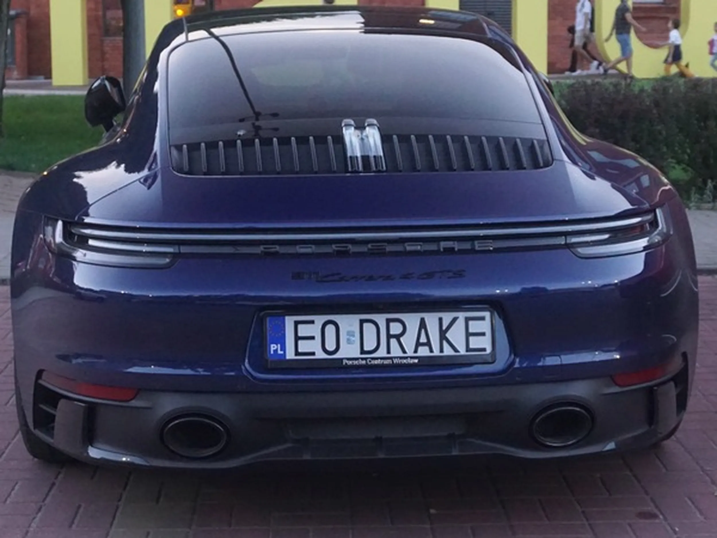 Fajny numer, blacha E0 DRAKE