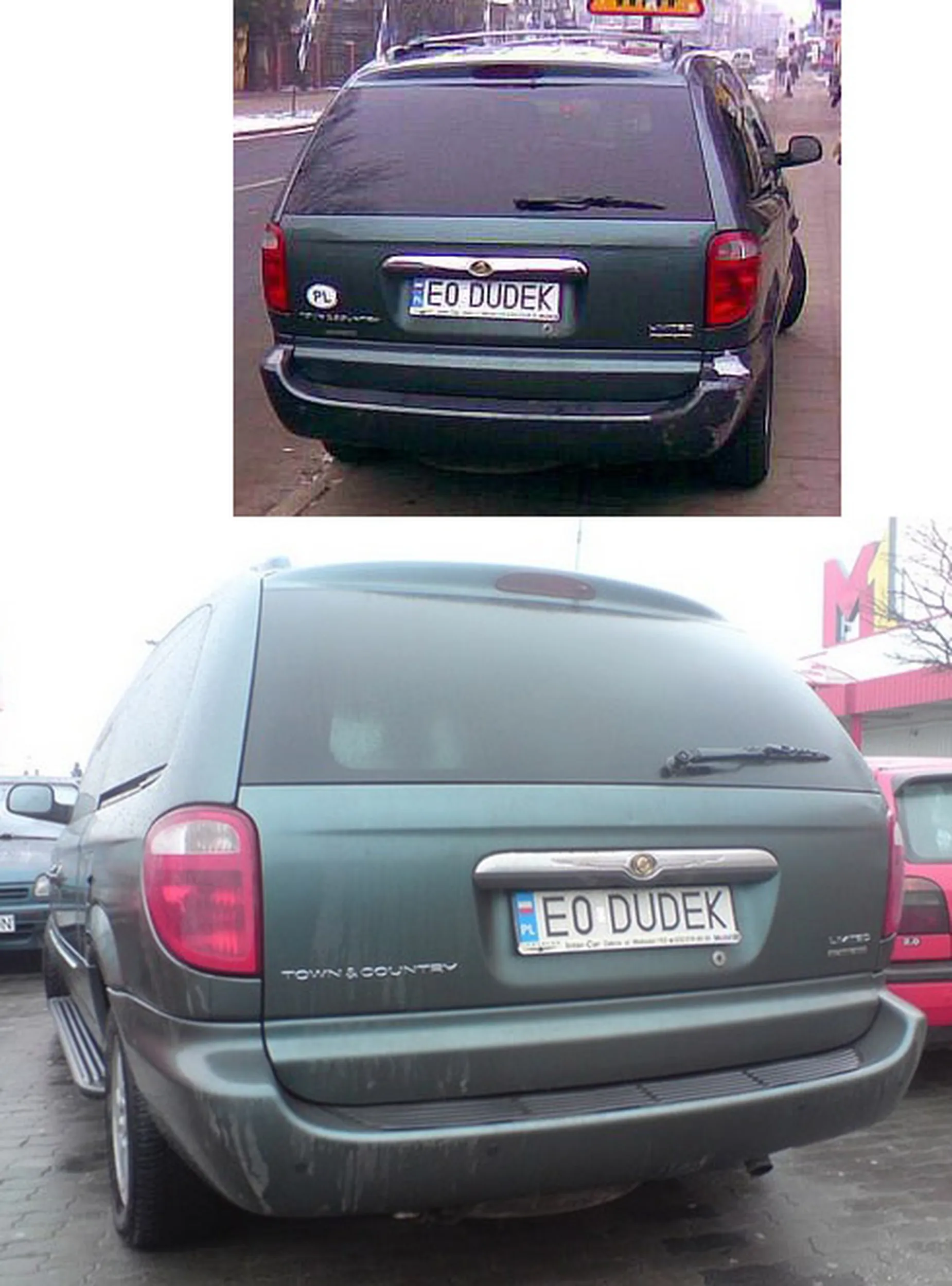 Fajny numer, blacha E0 DUDEK