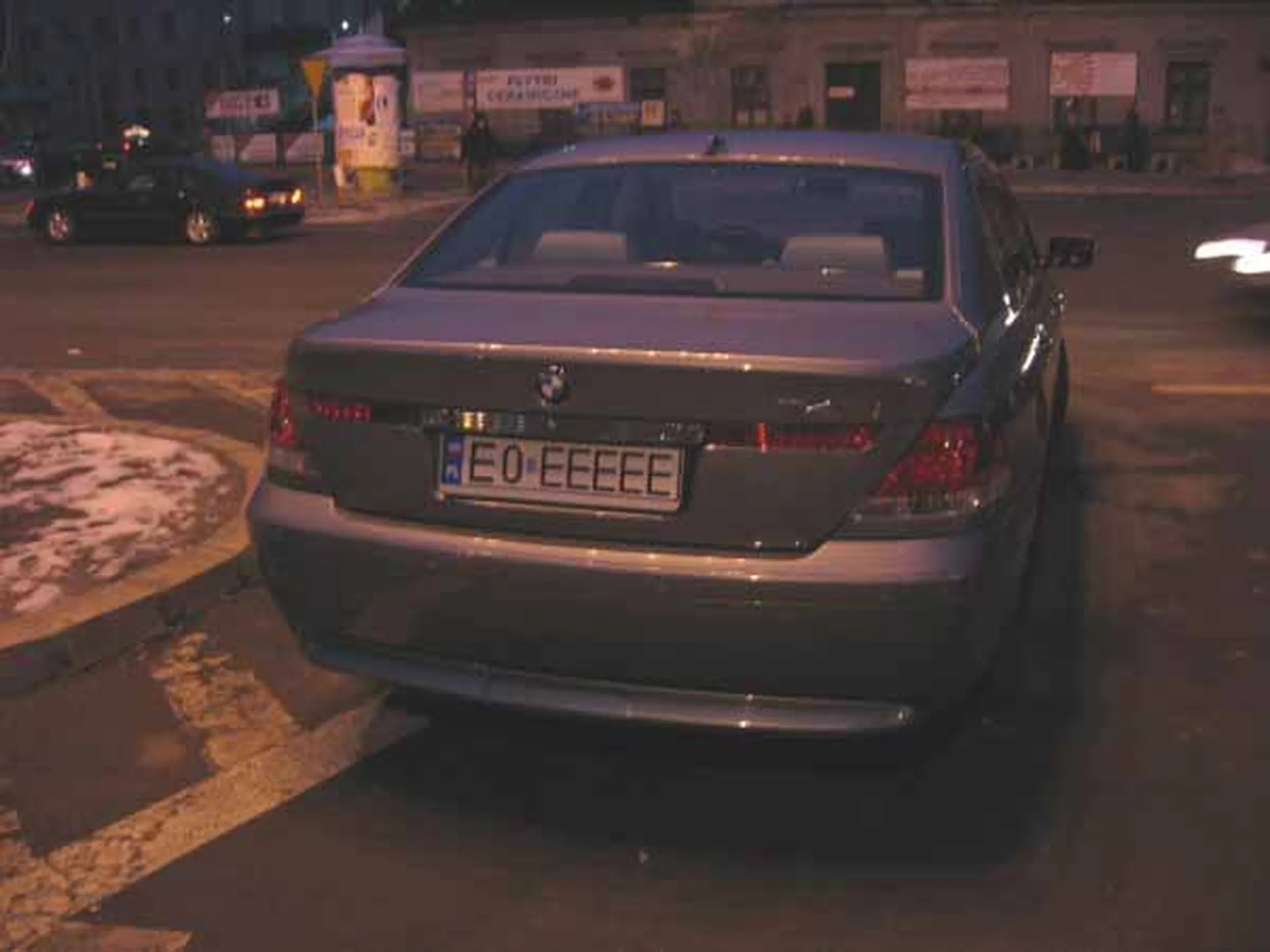 Fajny numer, blacha E0 EEEEE