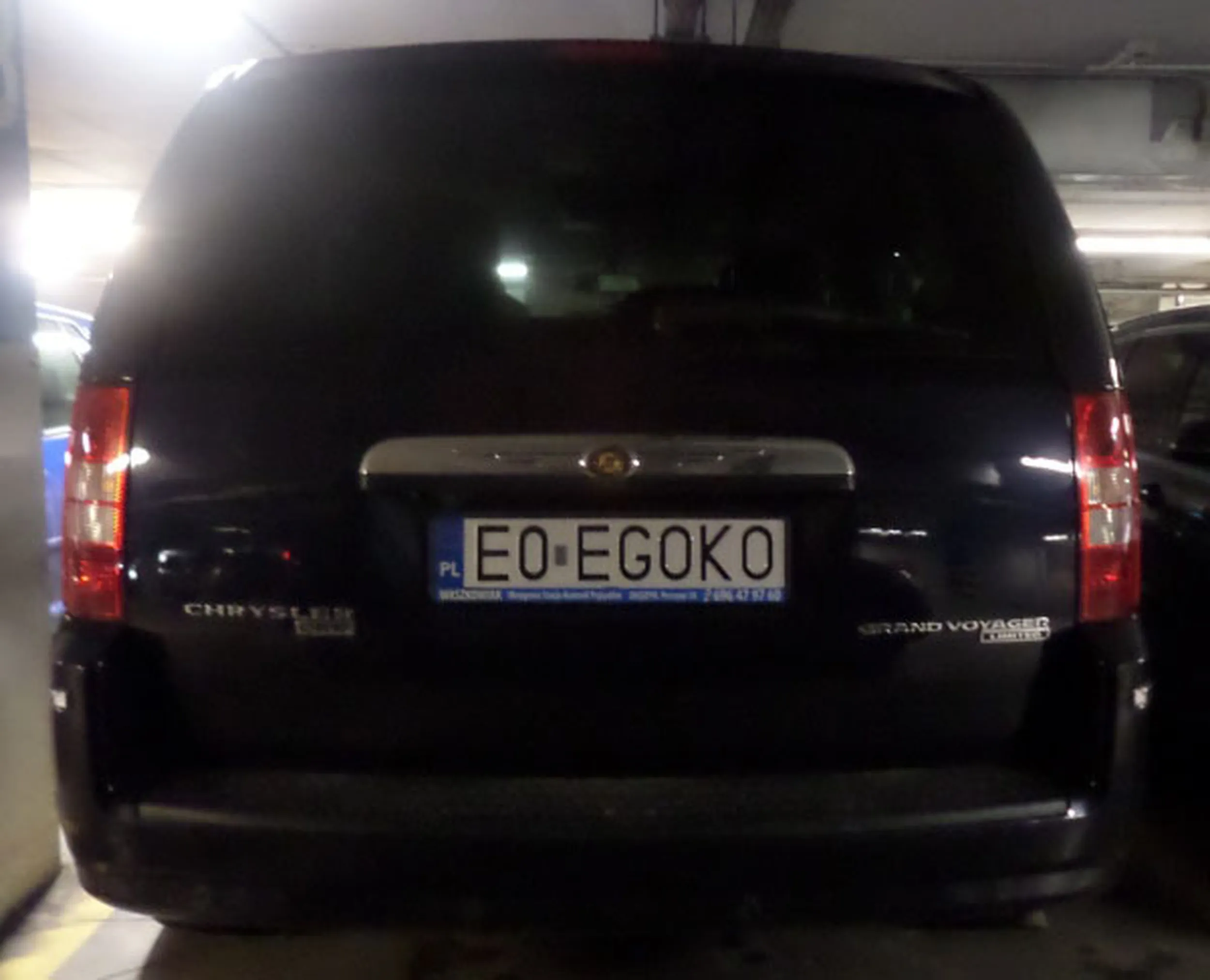 Fajny numer, blacha E0 EGOKO