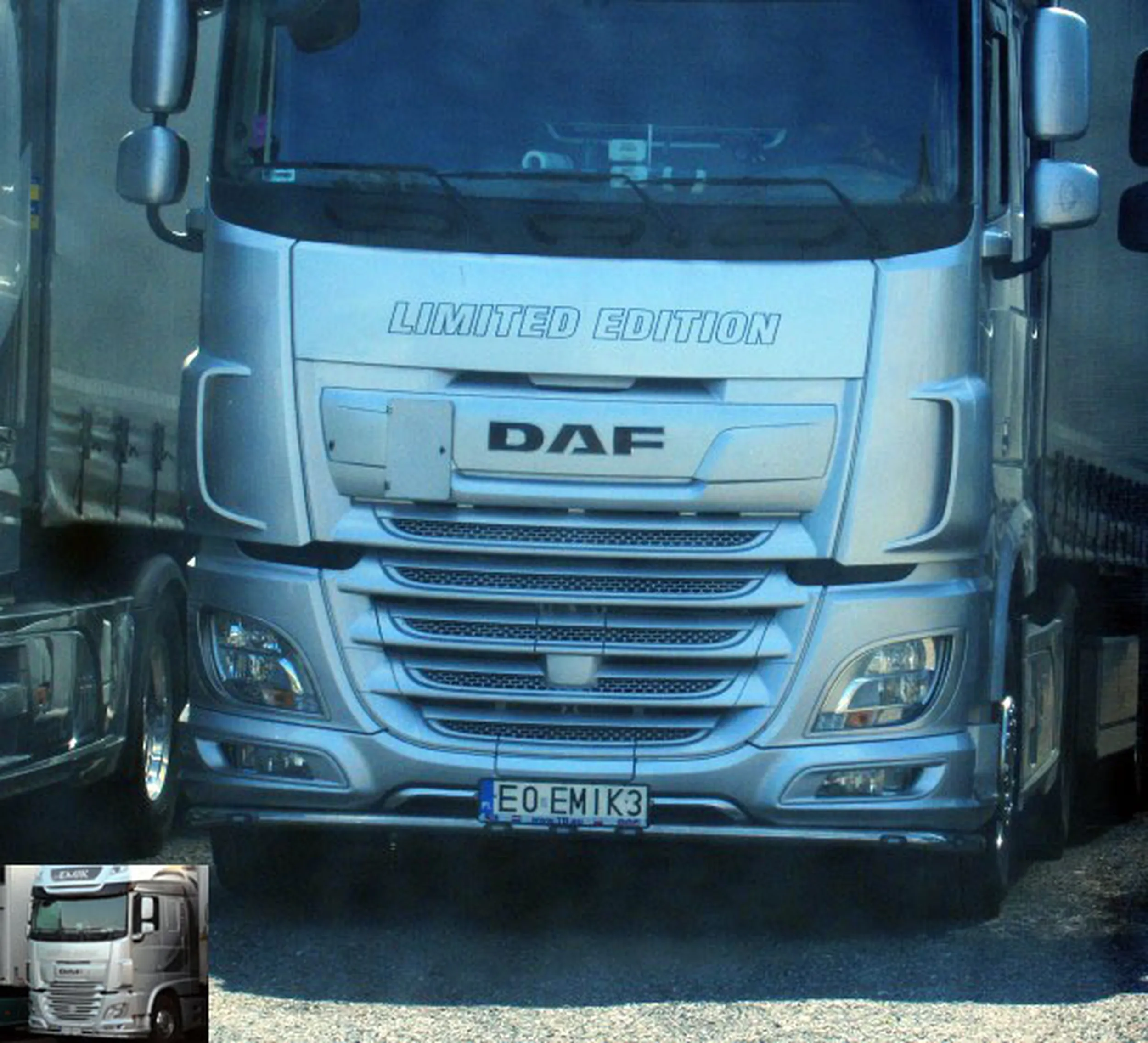 Fajny numer, blacha E0 EMIK3