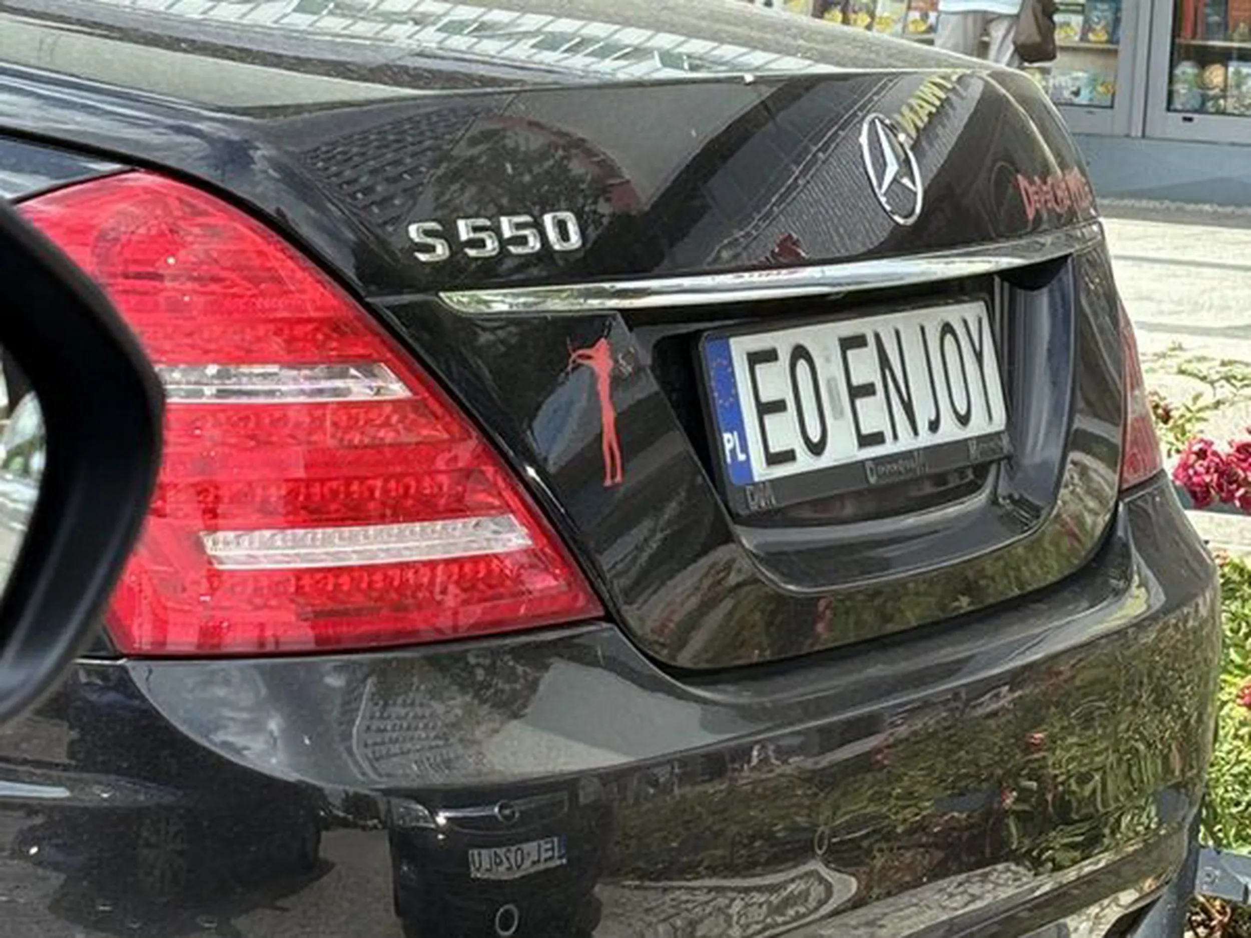 Fajny numer, blacha E0 ENJOY