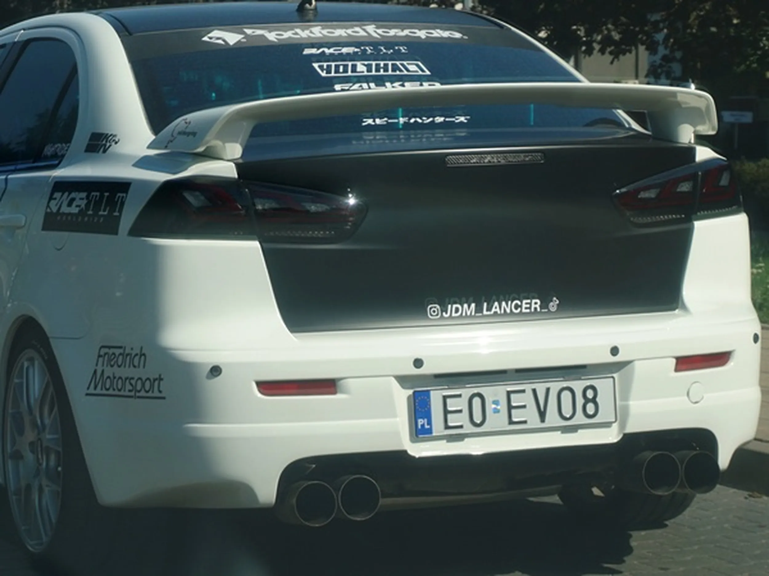 Fajny numer, blacha E0 EVO8