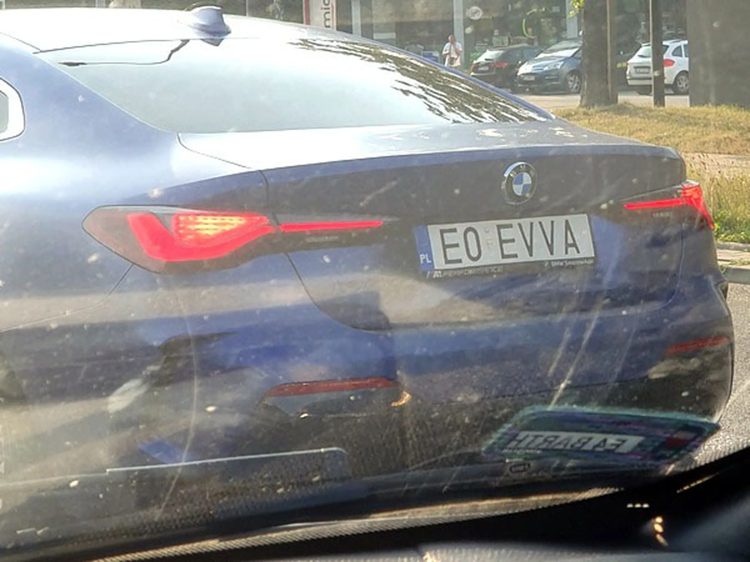 Fajny numer, blacha E0 EVVA