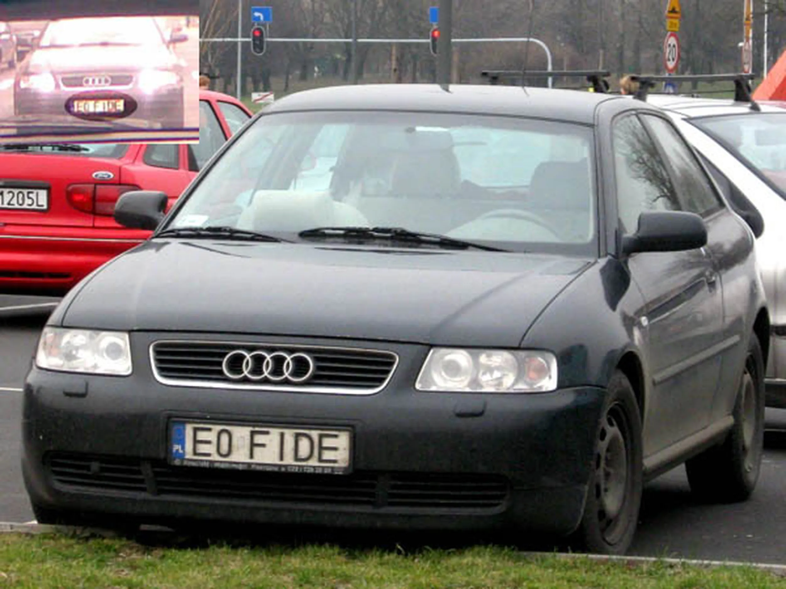 Fajny numer, blacha E0 FIDE