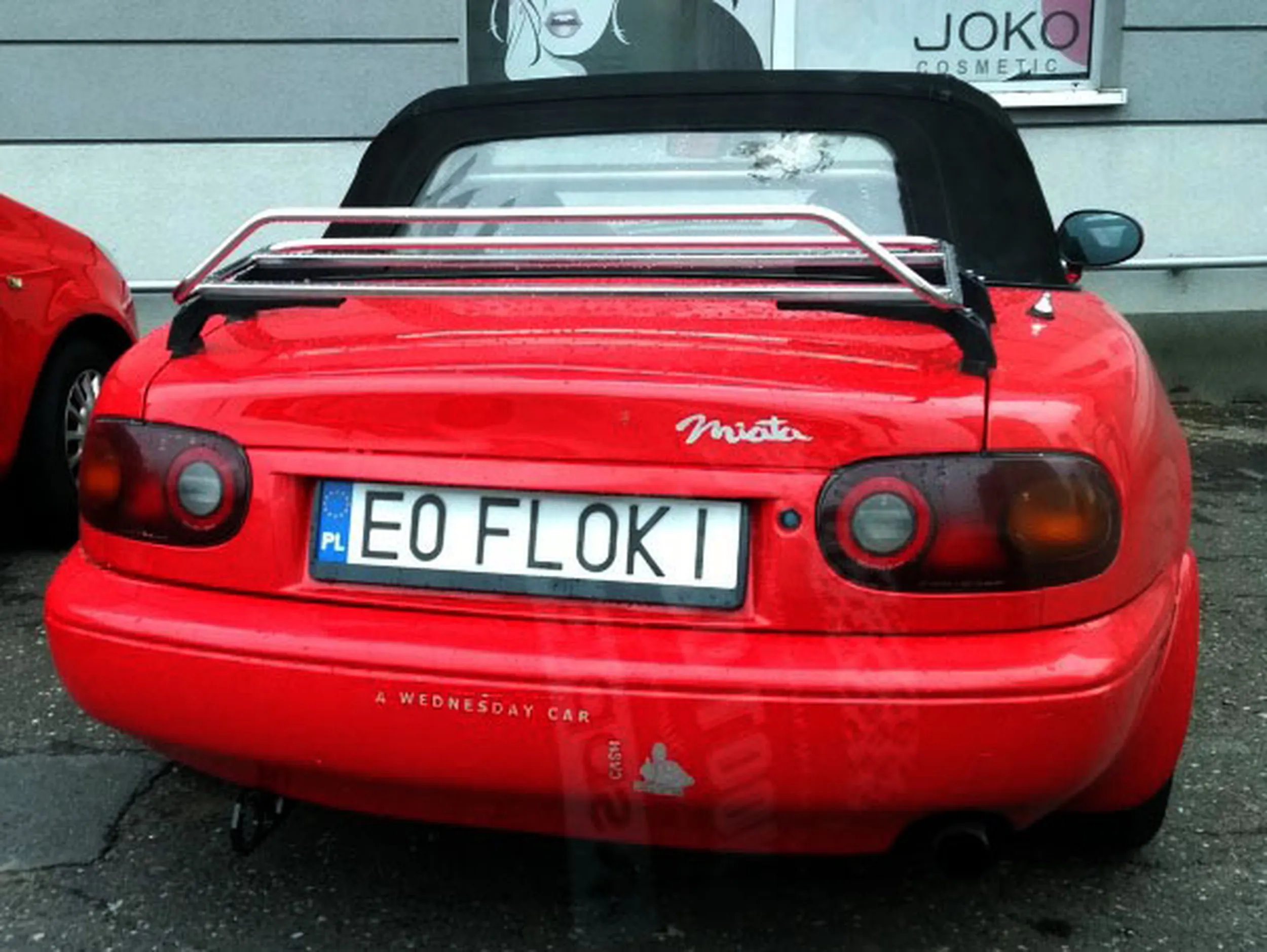 Fajny numer, blacha E0 FLOKI