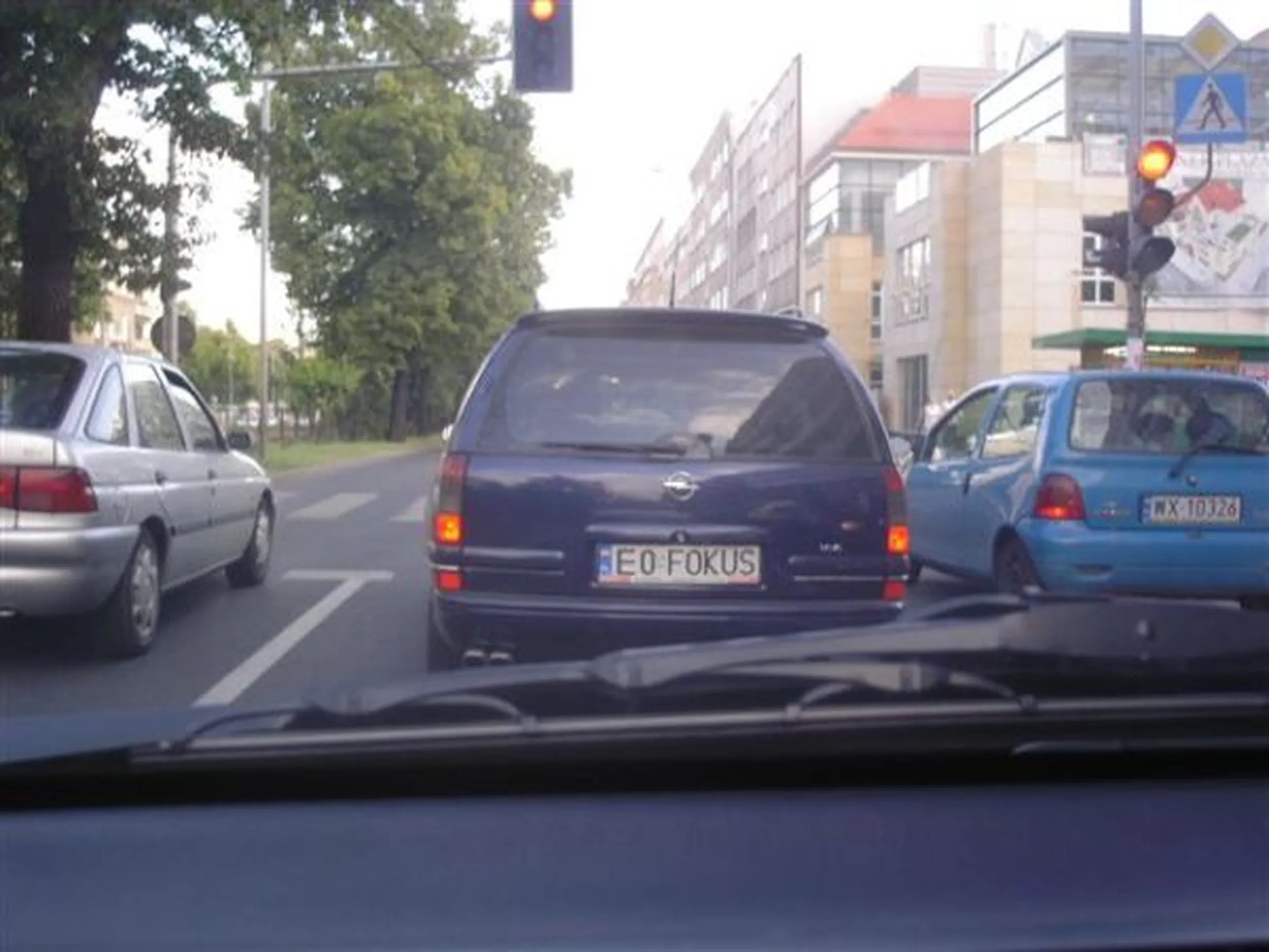 Fajny numer, blacha E0 FOKUS