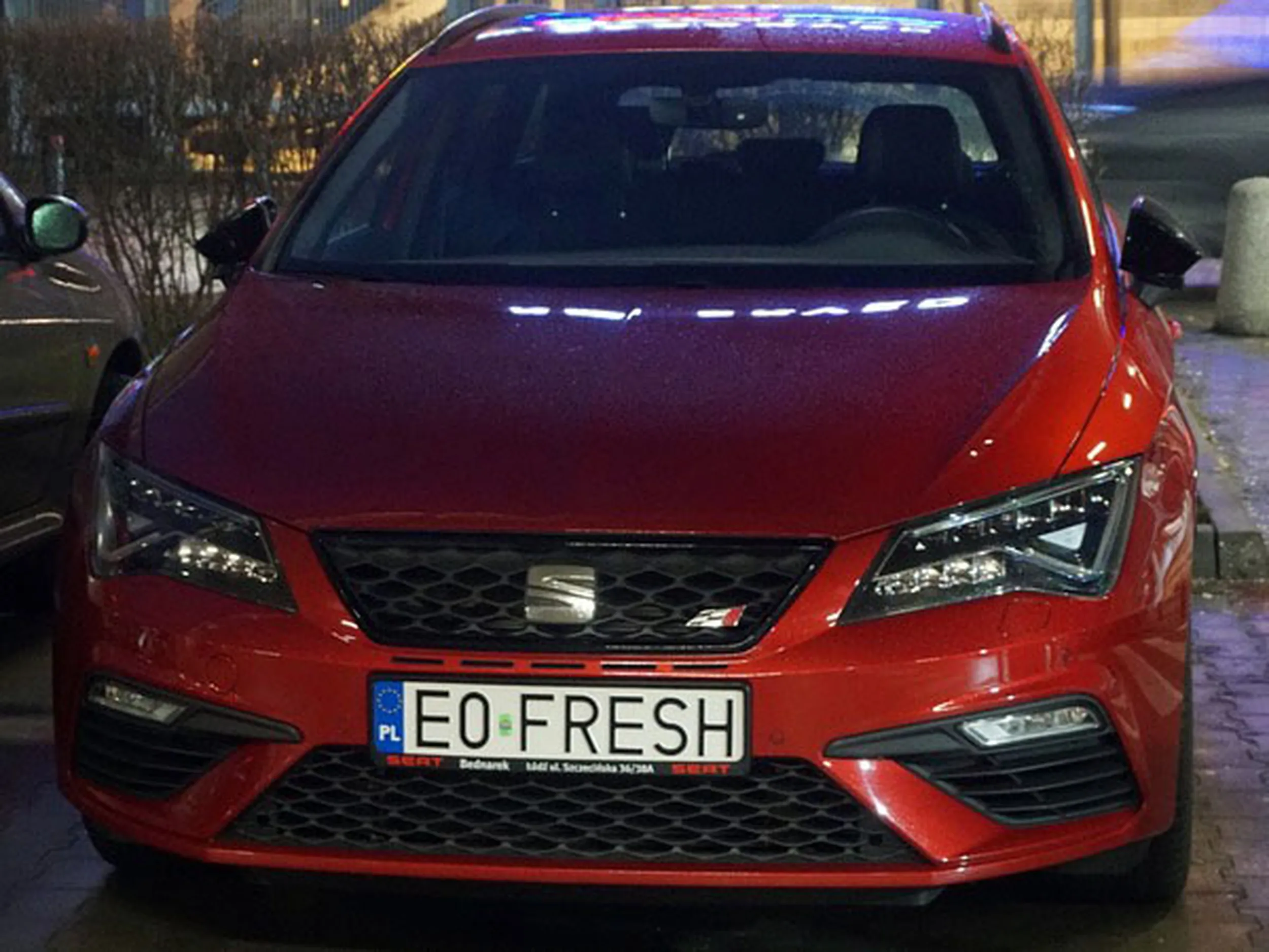 Fajny numer, blacha E0 FRESH