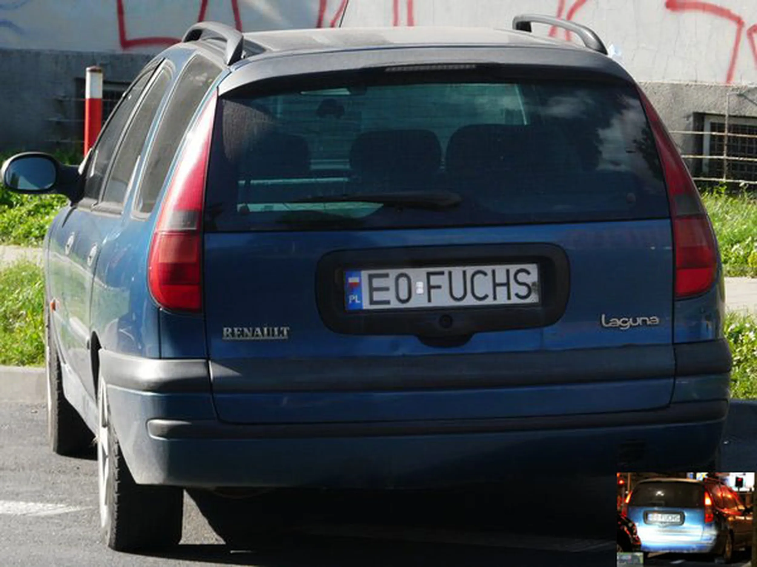 Fajny numer, blacha E0 FUCHS