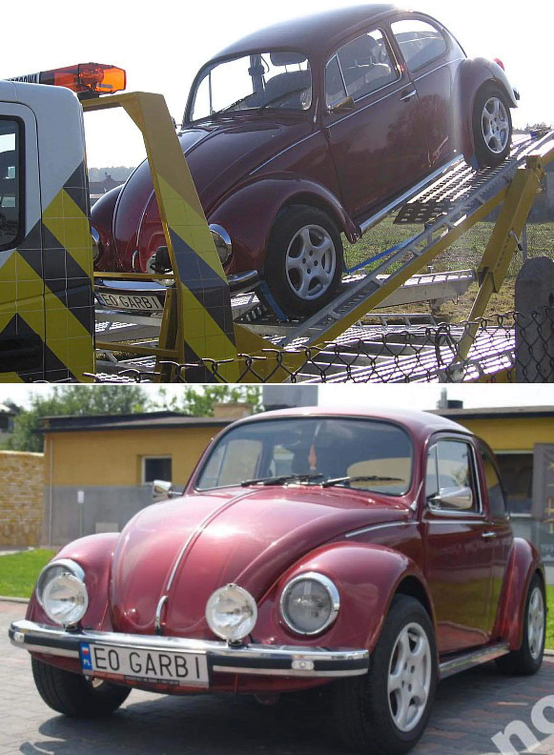 Fajny numer, blacha E0 GARBI