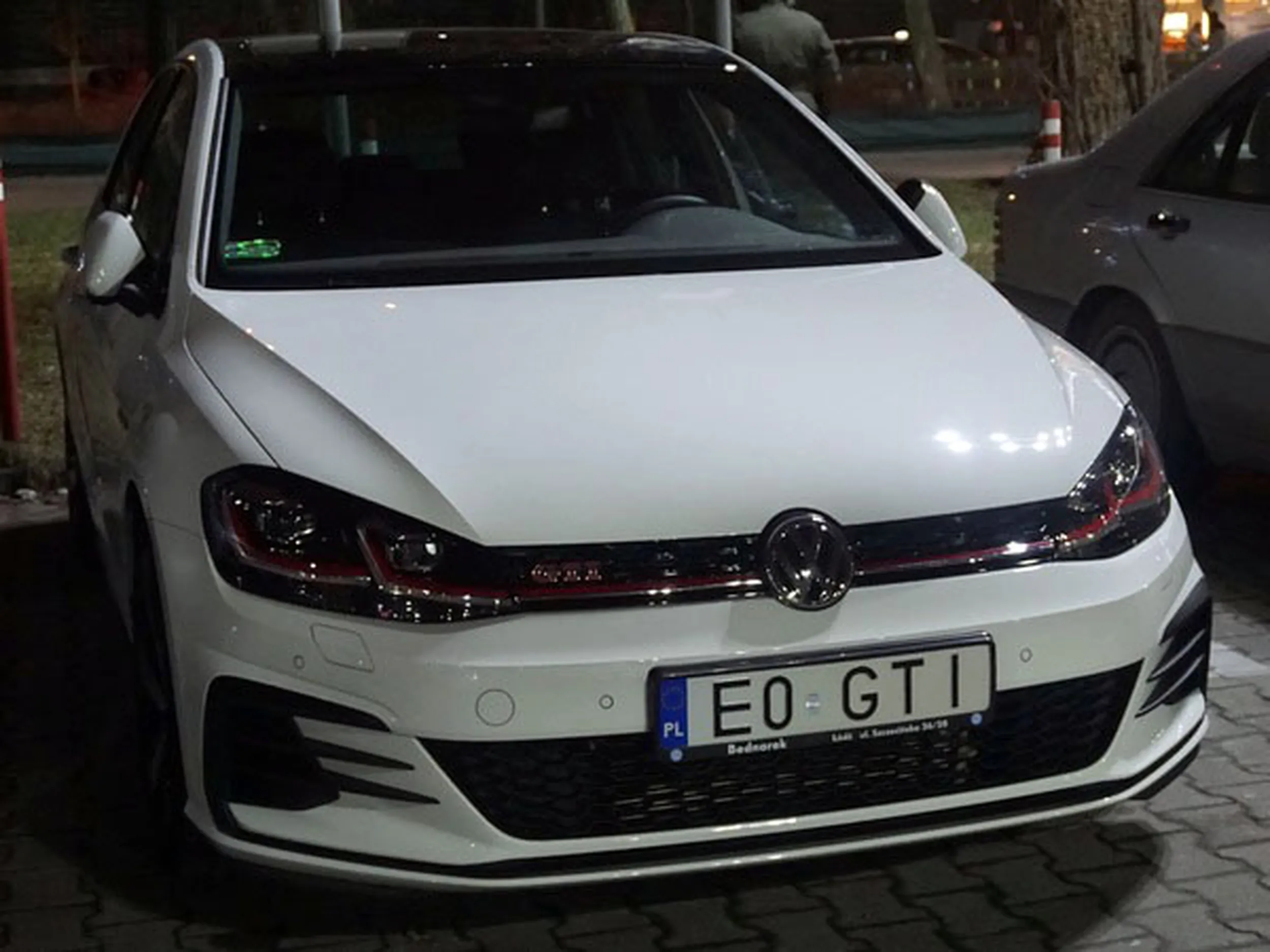 Fajny numer, blacha E0 GTI