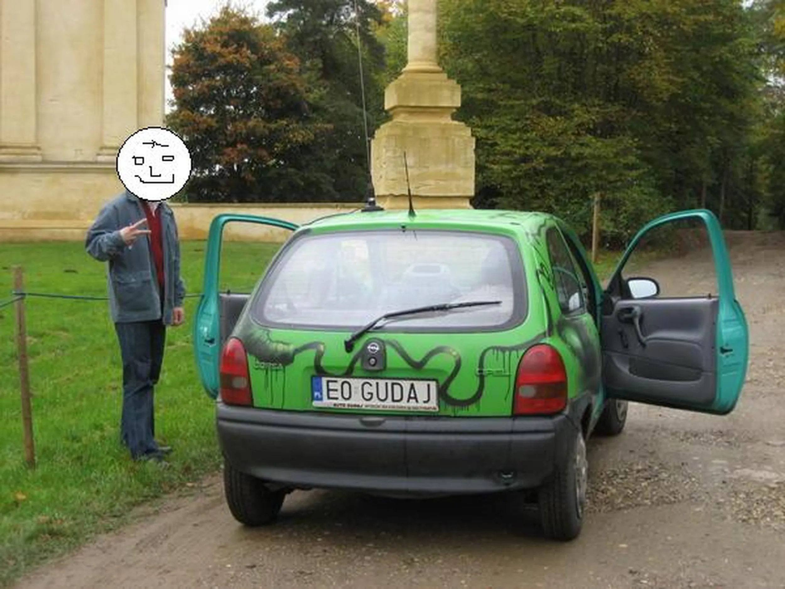 Fajny numer, blacha E0 GUDAJ