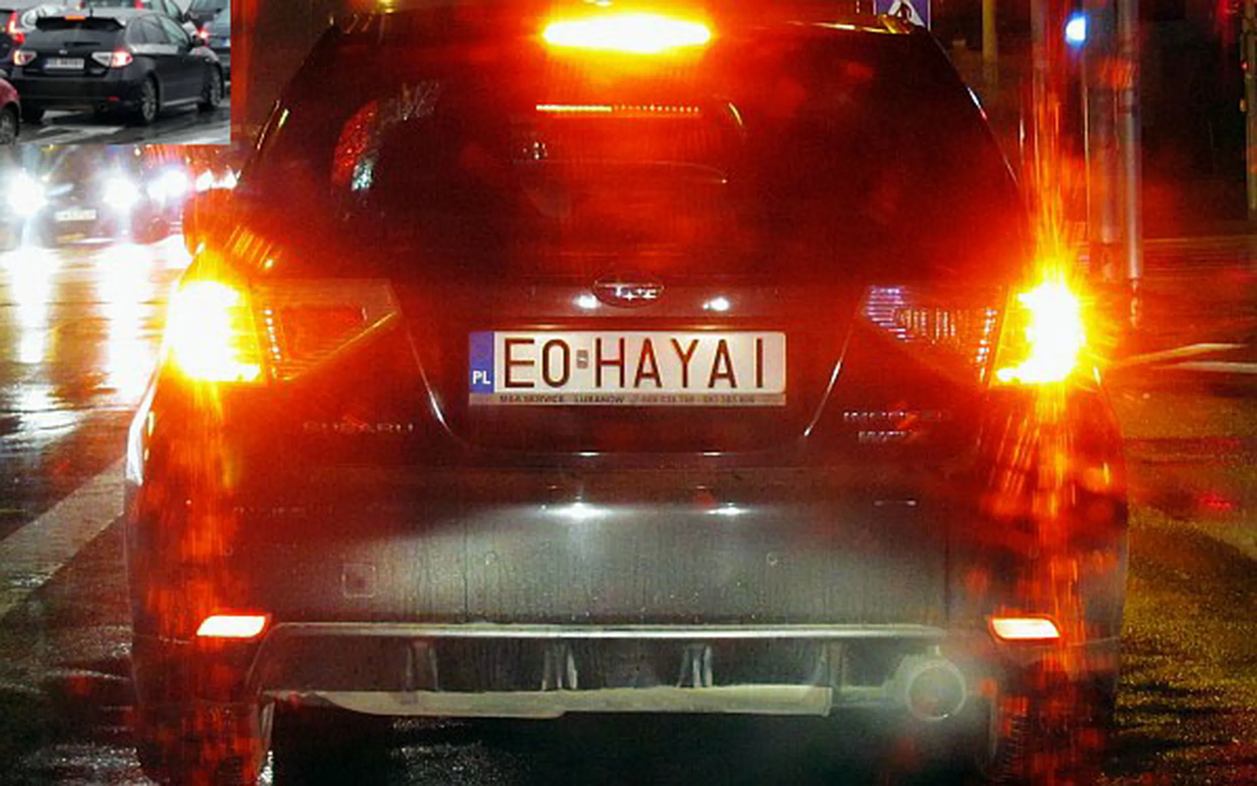 Fajny numer, blacha E0 HAYAI