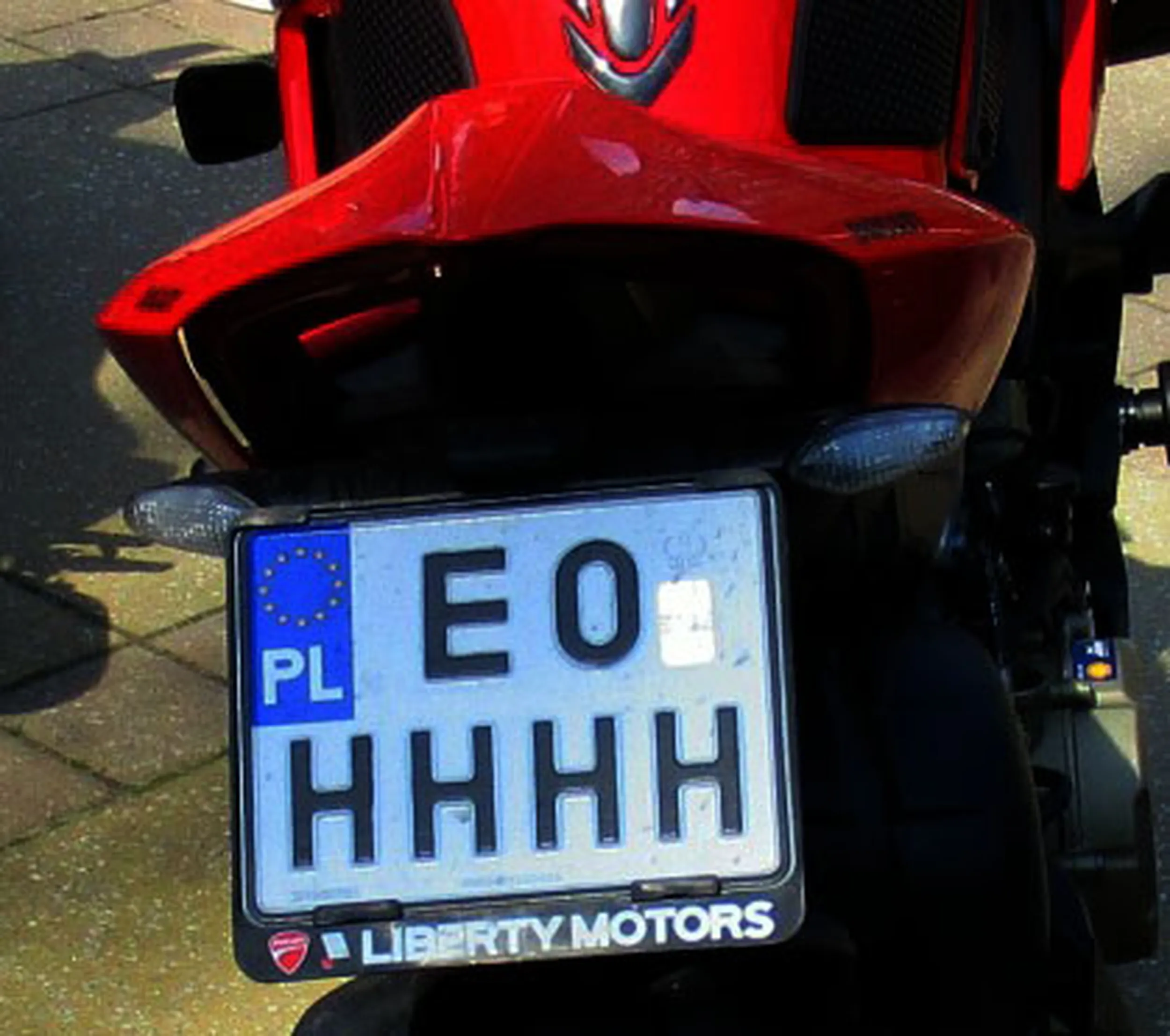 Fajny numer, blacha E0 HHHH