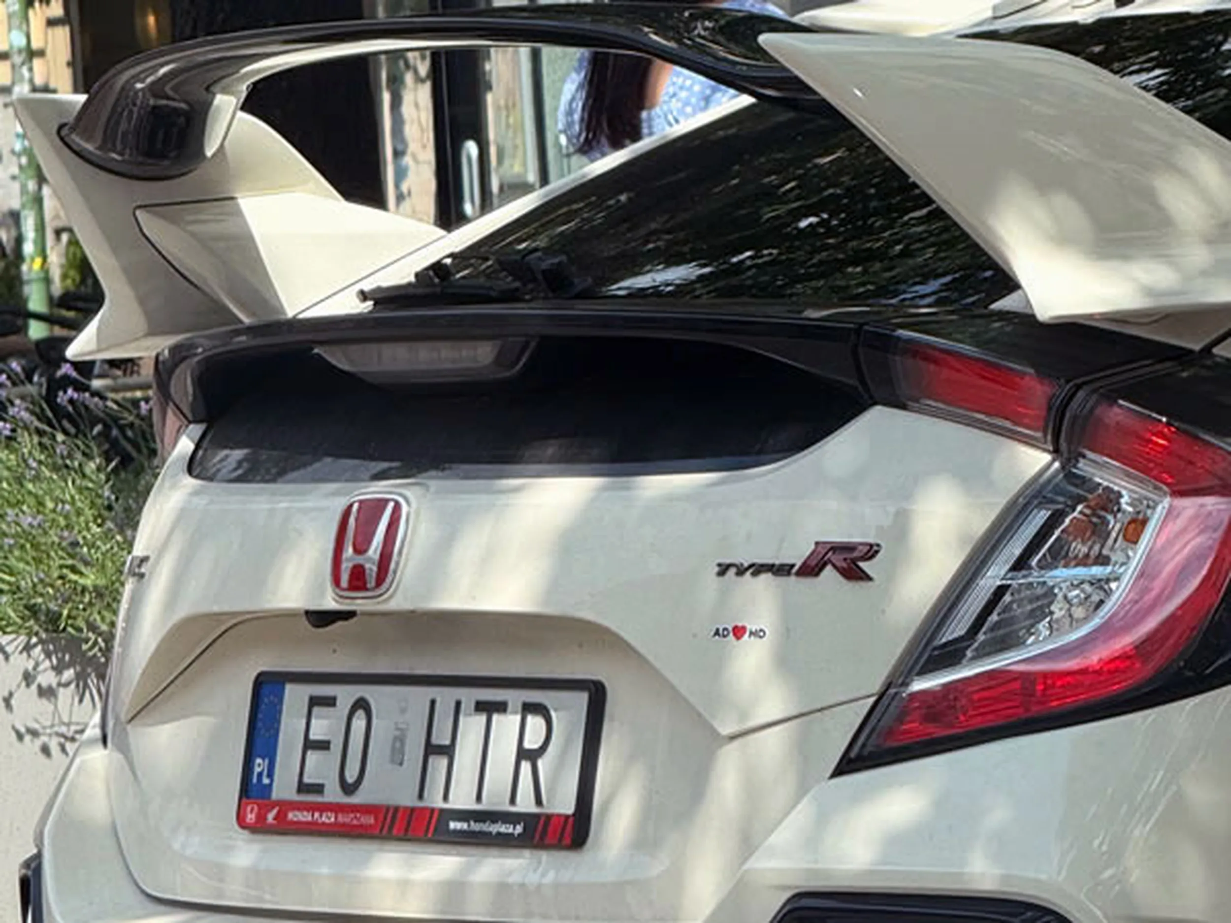 Fajny numer, blacha E0 HTR