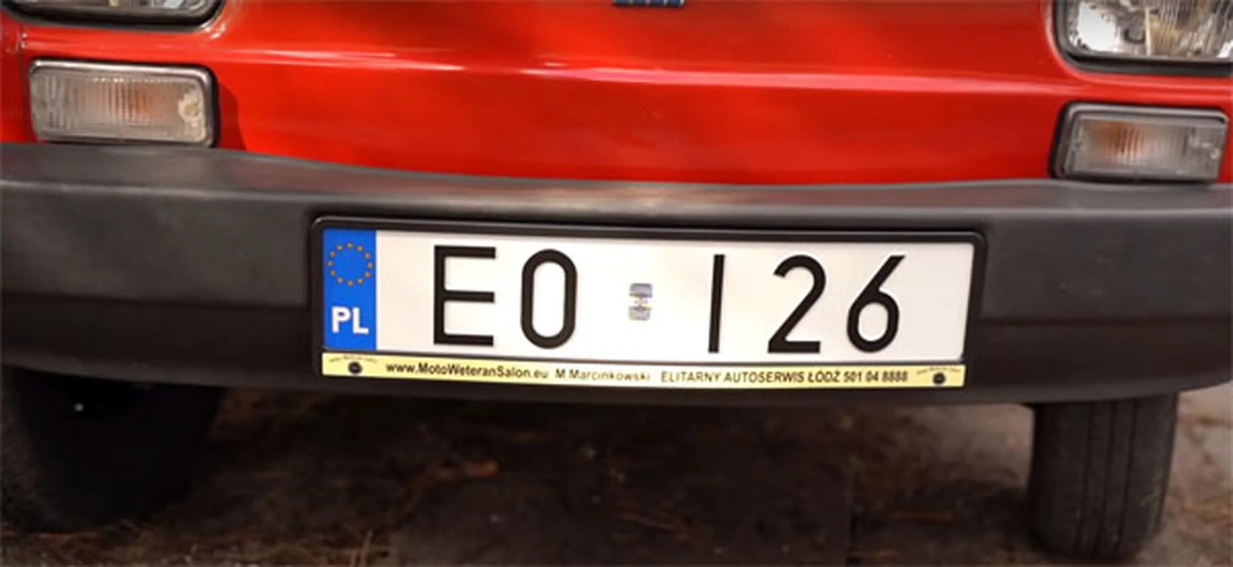 Fajny numer, blacha E0 I26