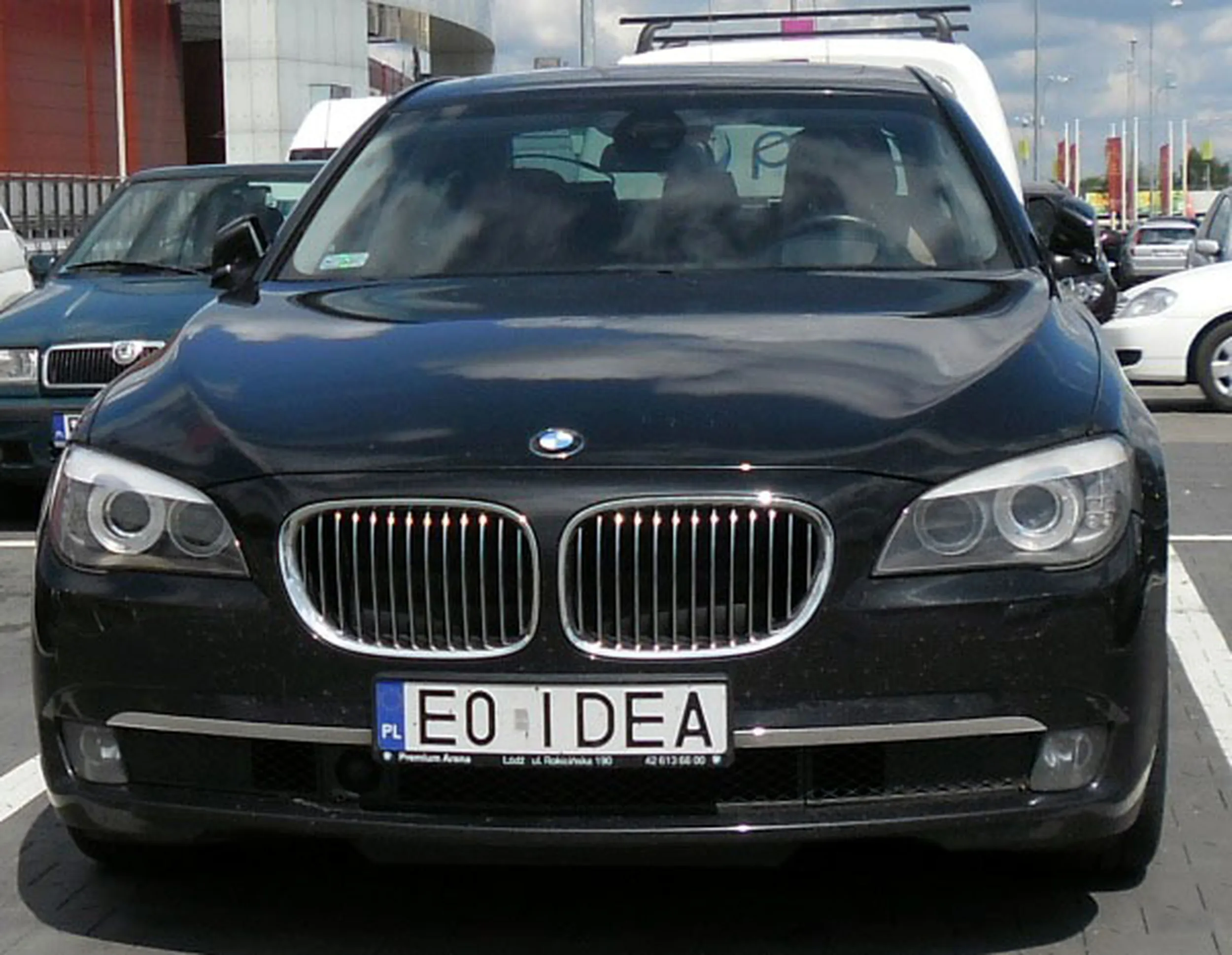 Fajny numer, blacha E0 IDEA