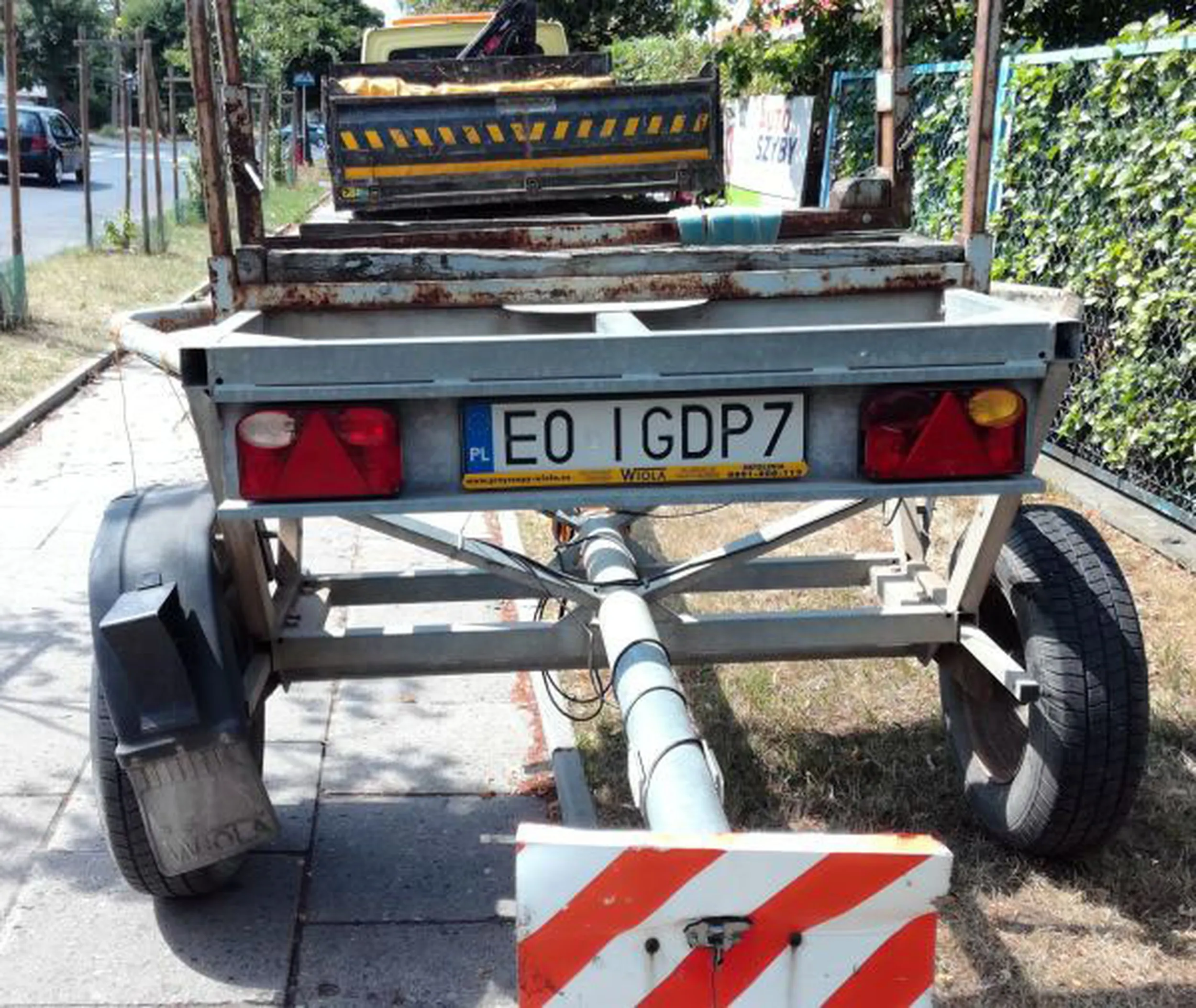 Fajny numer, blacha E0 IGDP7