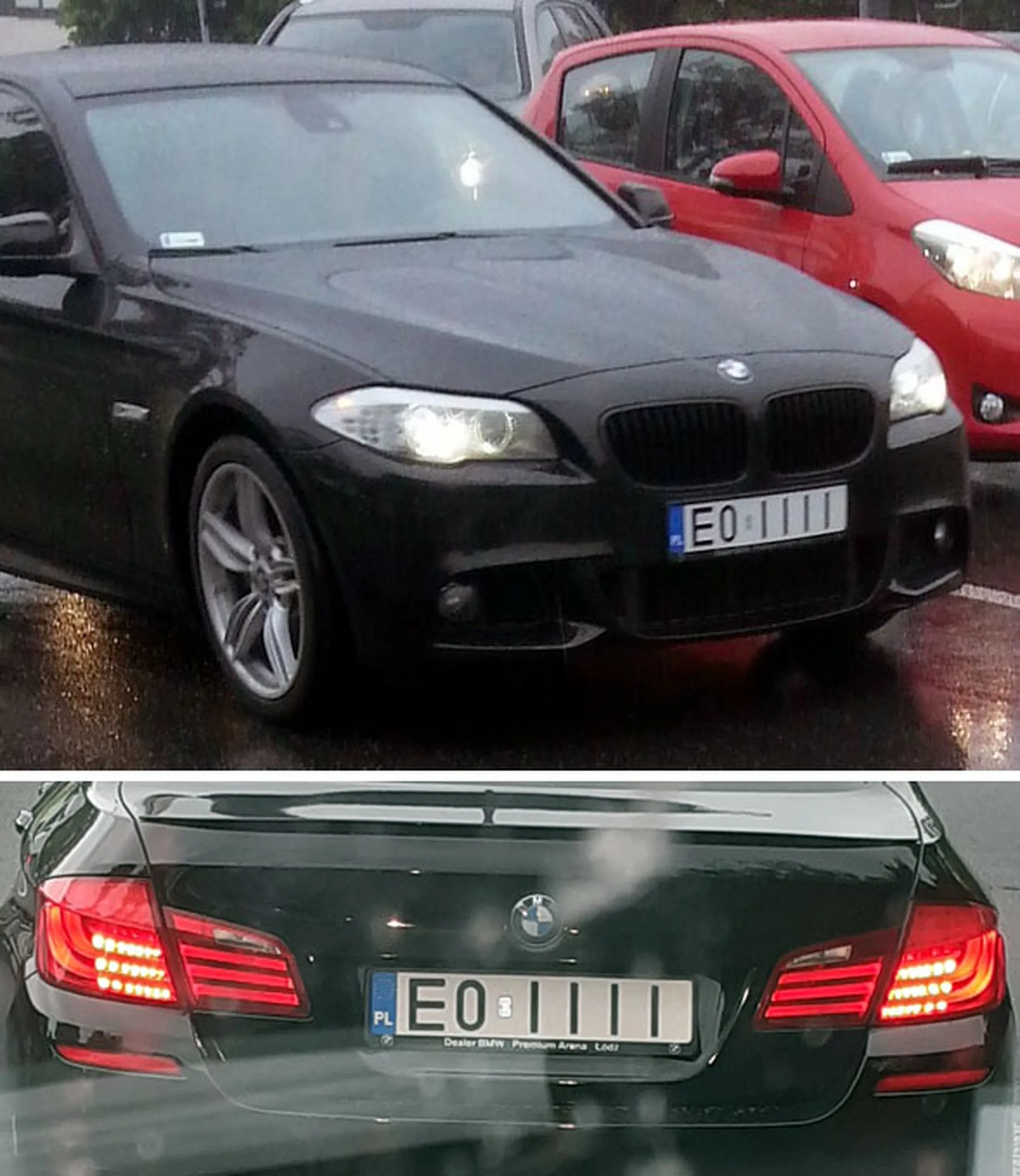 Fajny numer, blacha E0 IIII