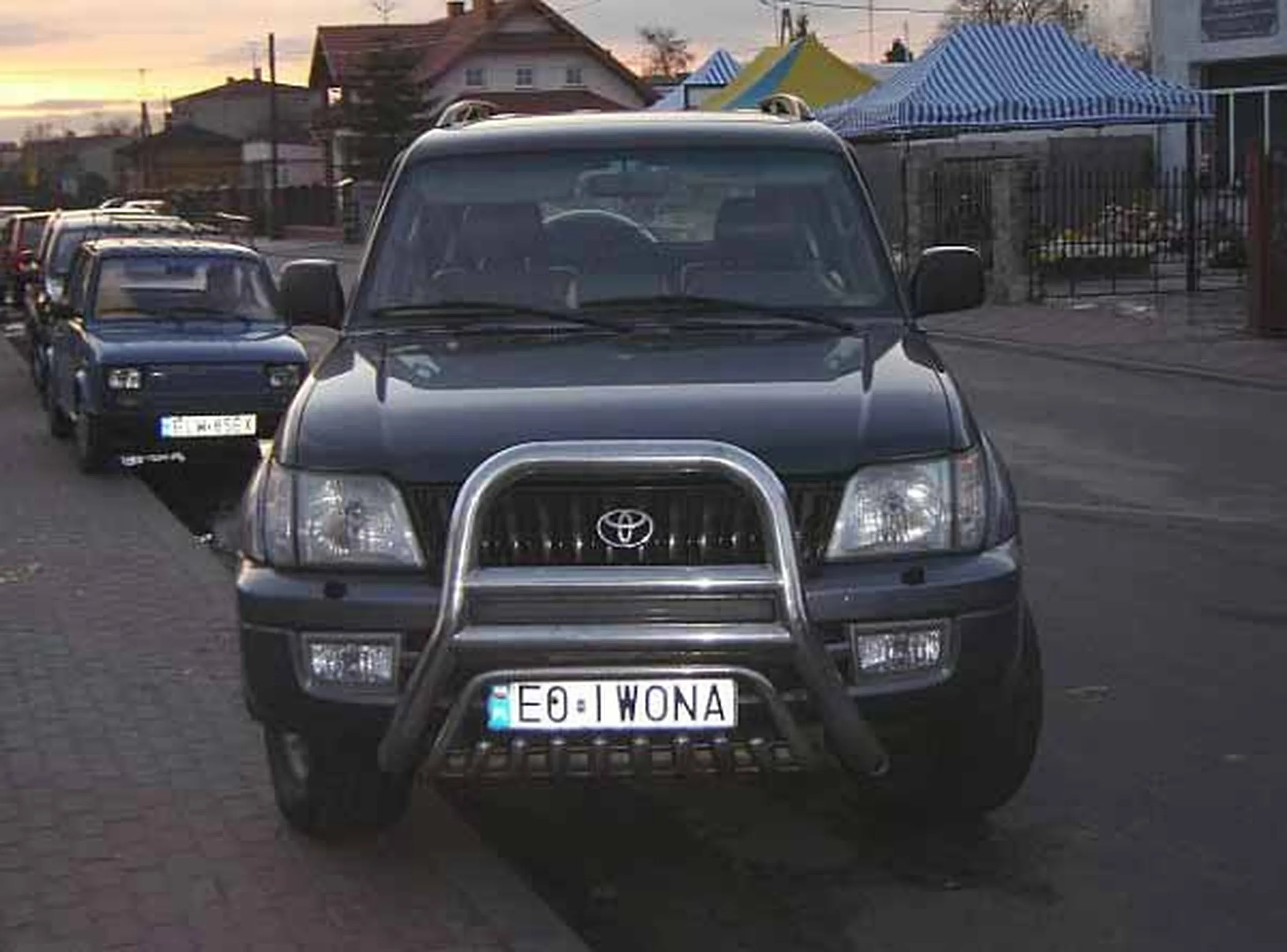 Fajny numer, blacha E0 IWONA