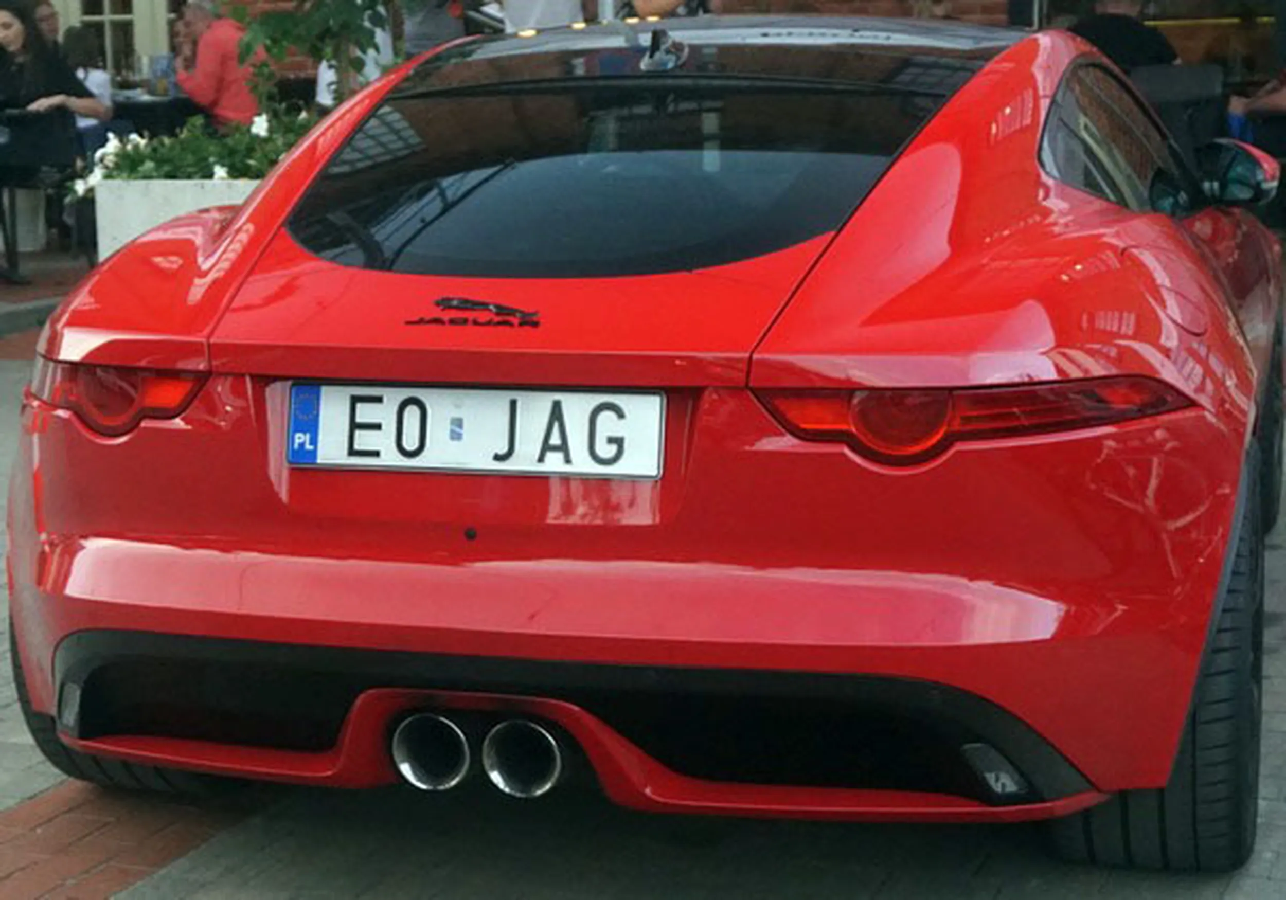 Fajny numer, blacha E0 JAG