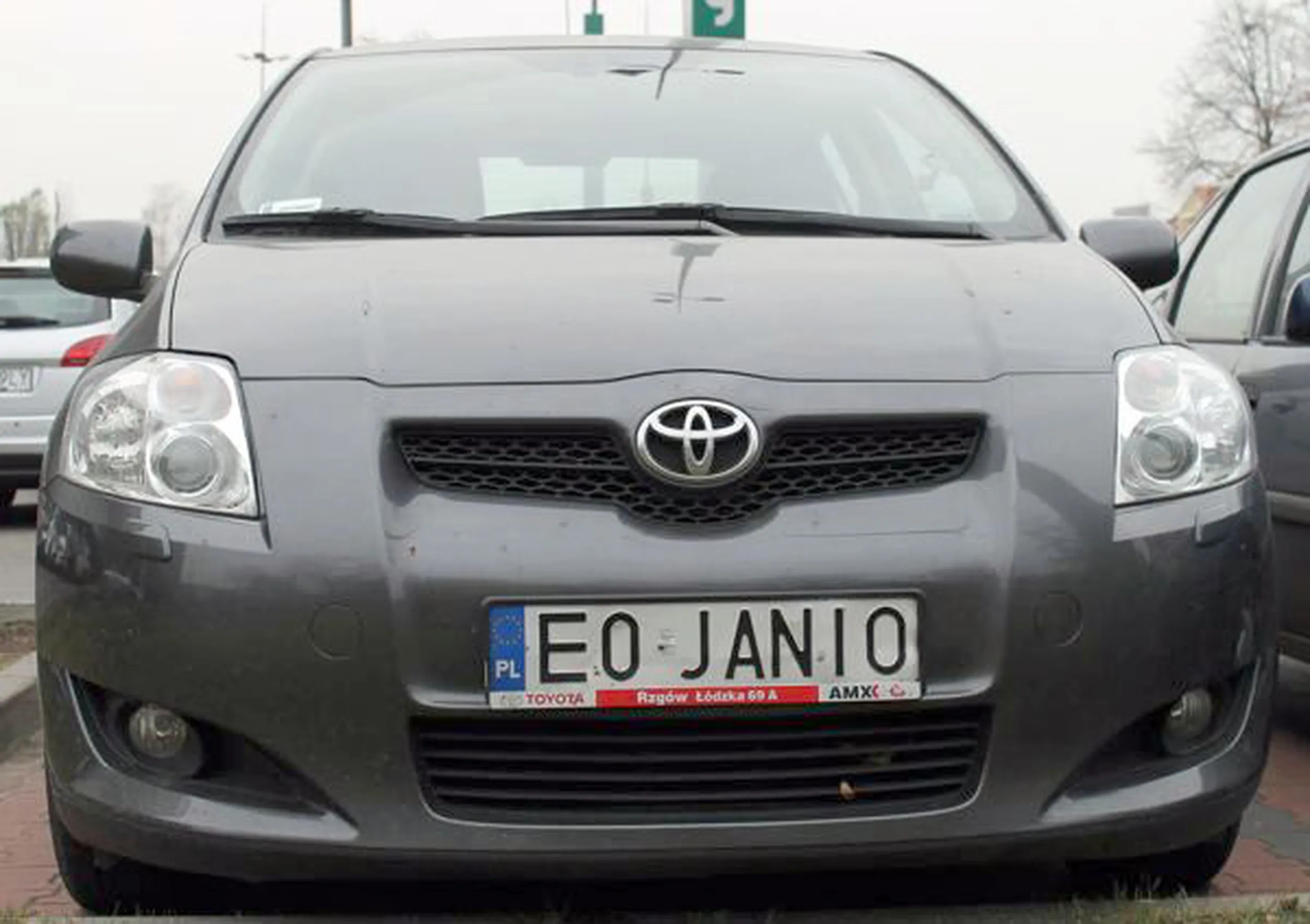 Fajny numer, blacha E0 JANIO