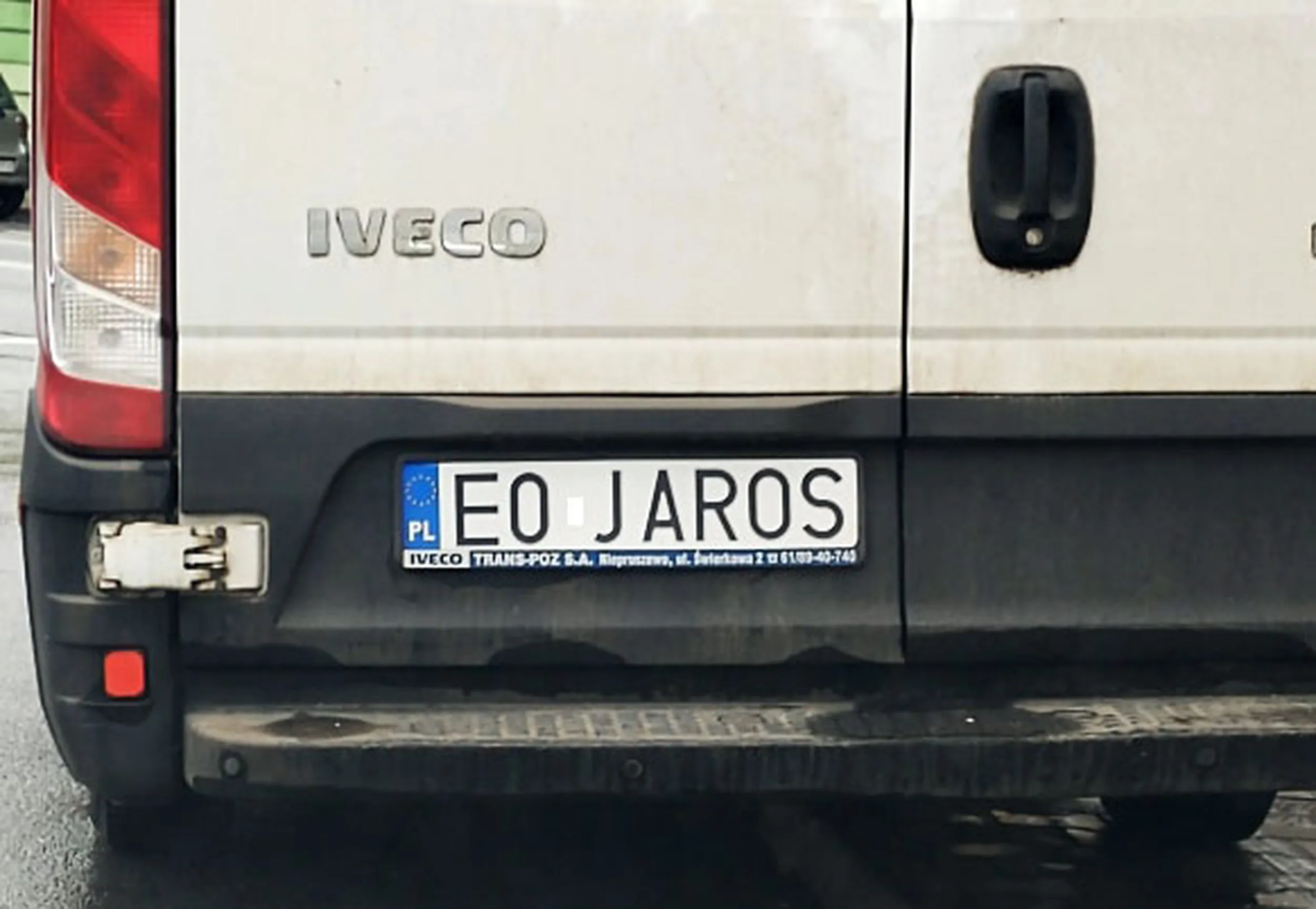 Fajny numer, blacha E0 JAROS