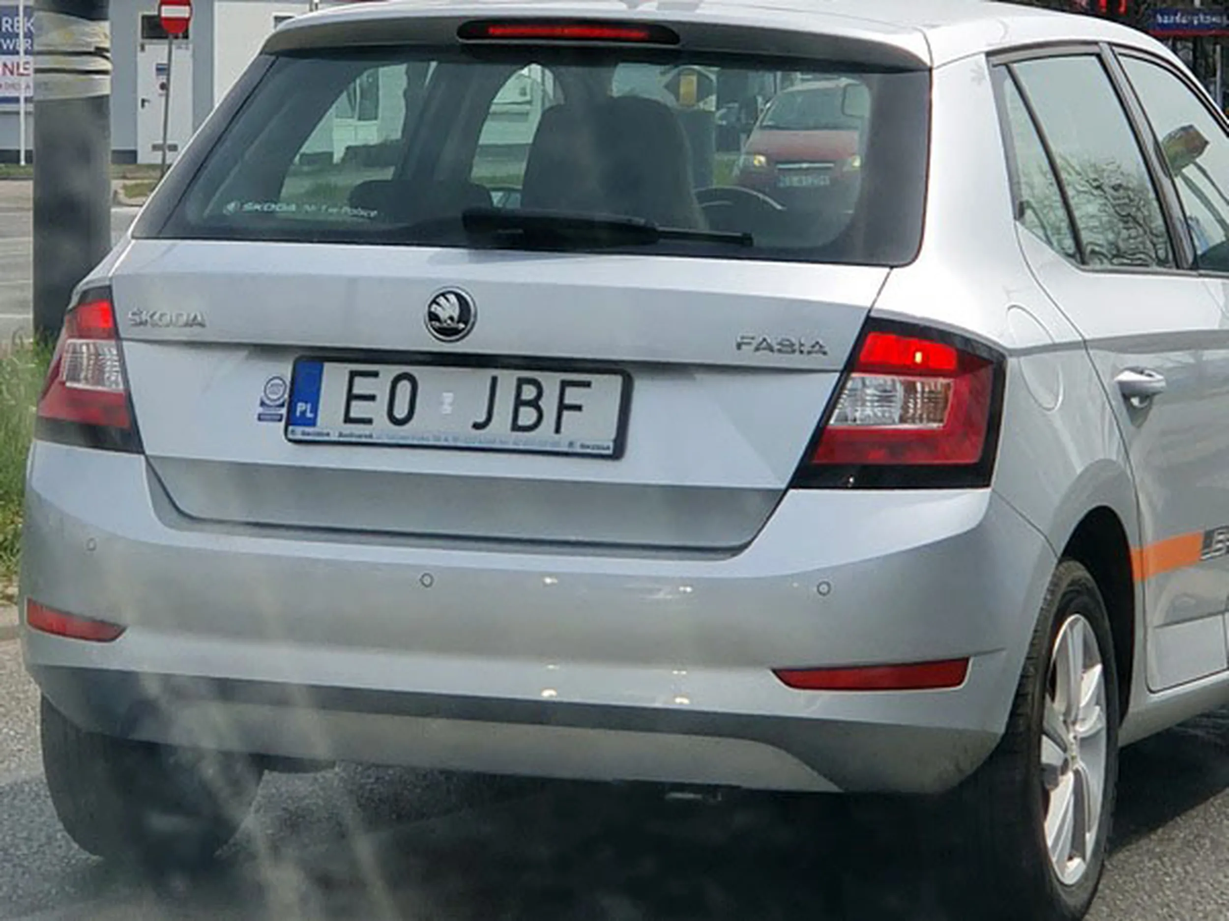 Fajny numer, blacha E0 JBF