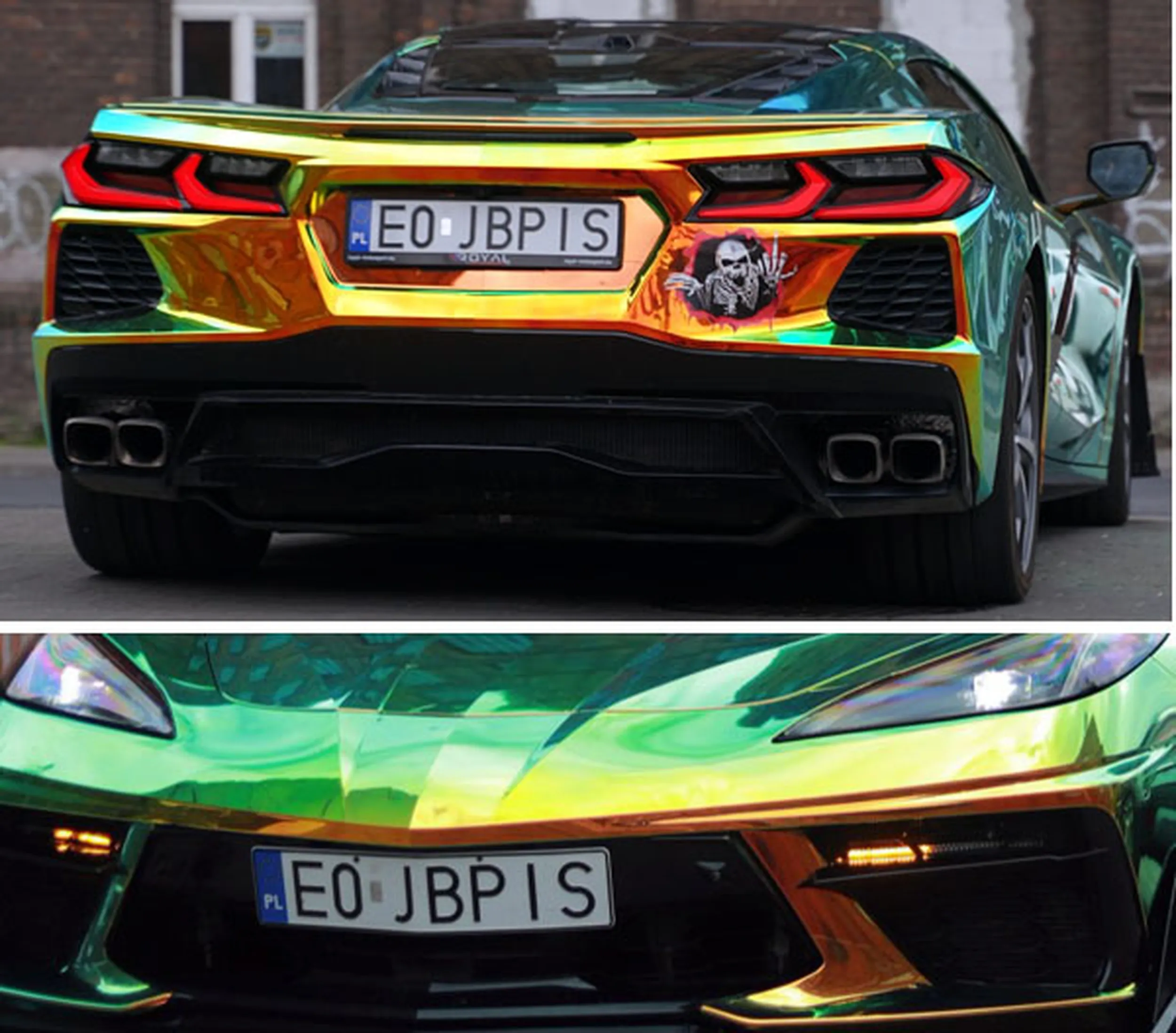 Fajny numer, blacha E0 JBPIS