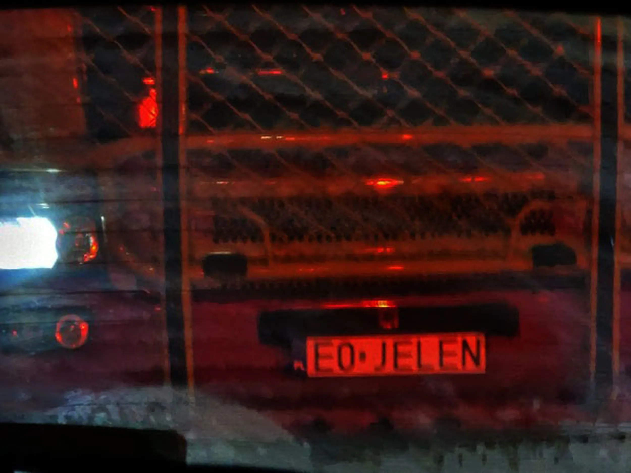 Fajny numer, blacha E0 JELEN