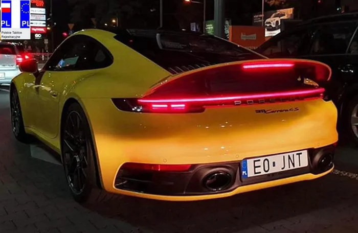 Fajny numer, blacha E0 JNT