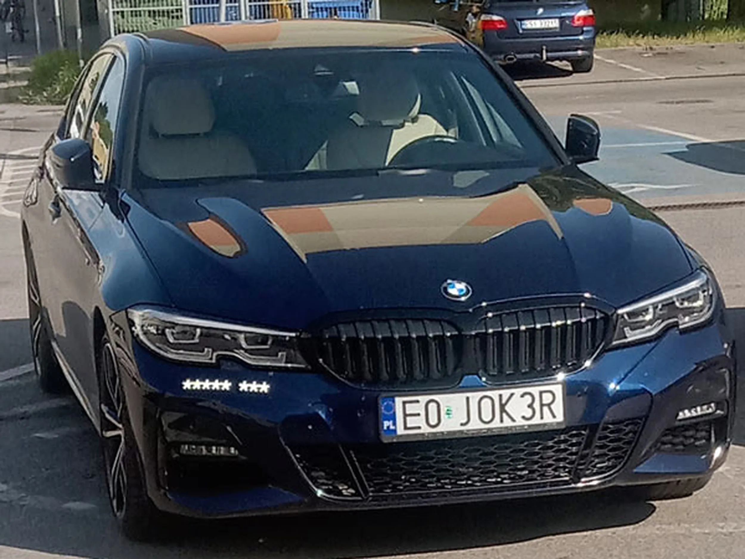 Fajny numer, blacha E0 JOK3R