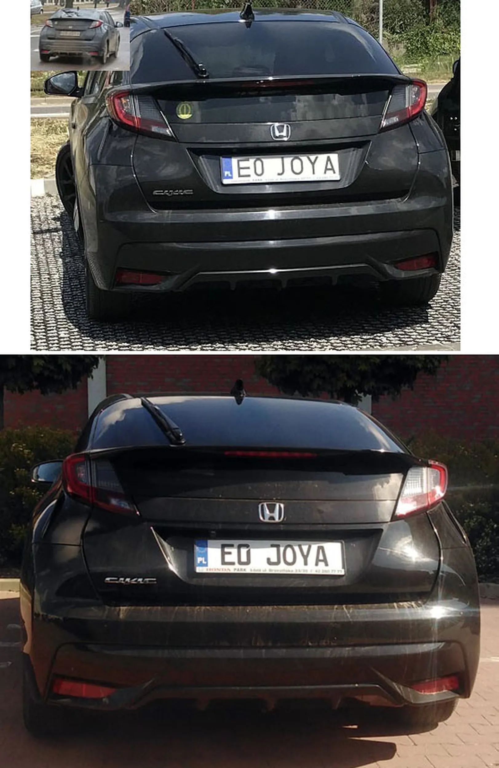 Fajny numer, blacha E0 JOYA