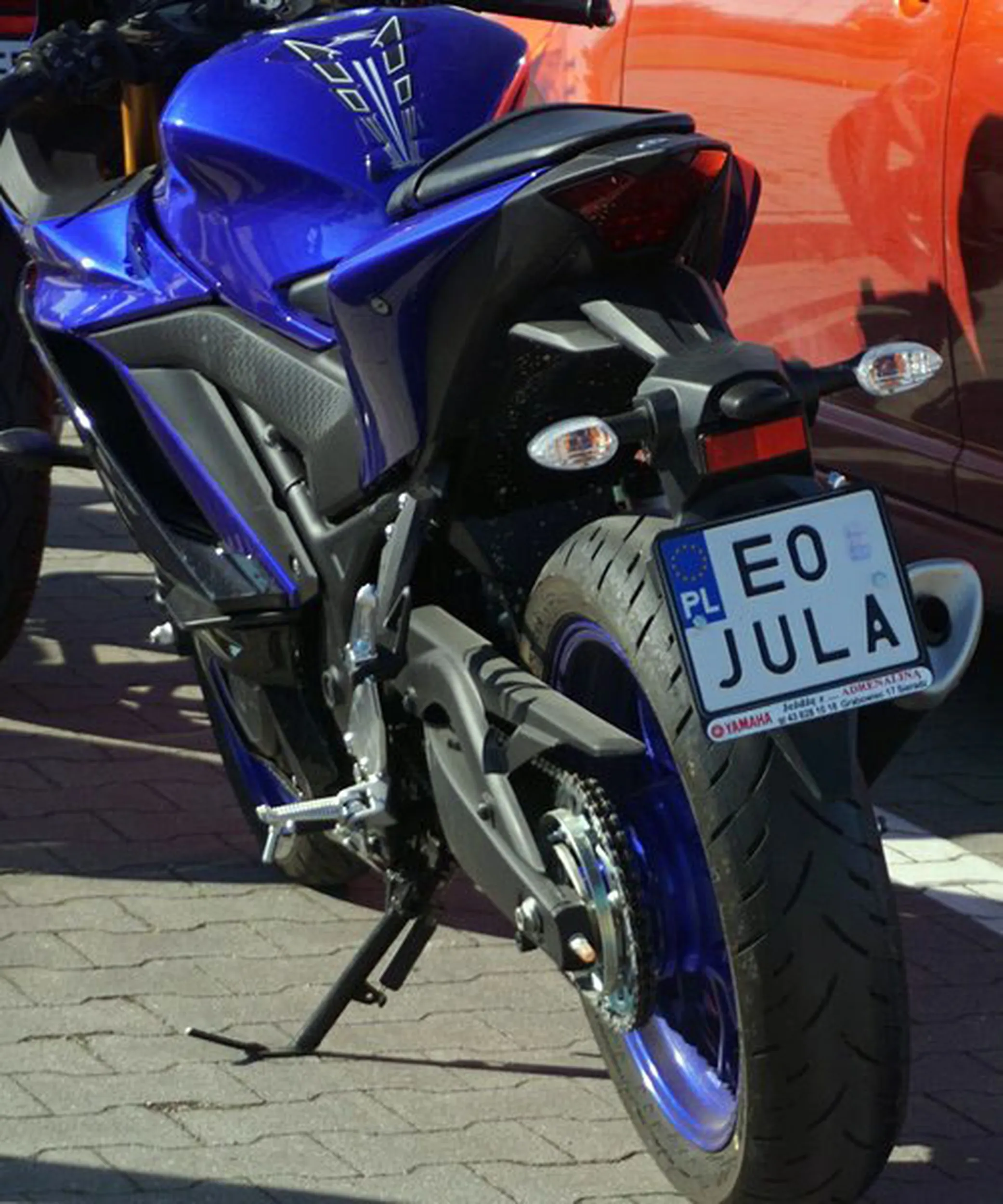 Fajny numer, blacha E0 JULA