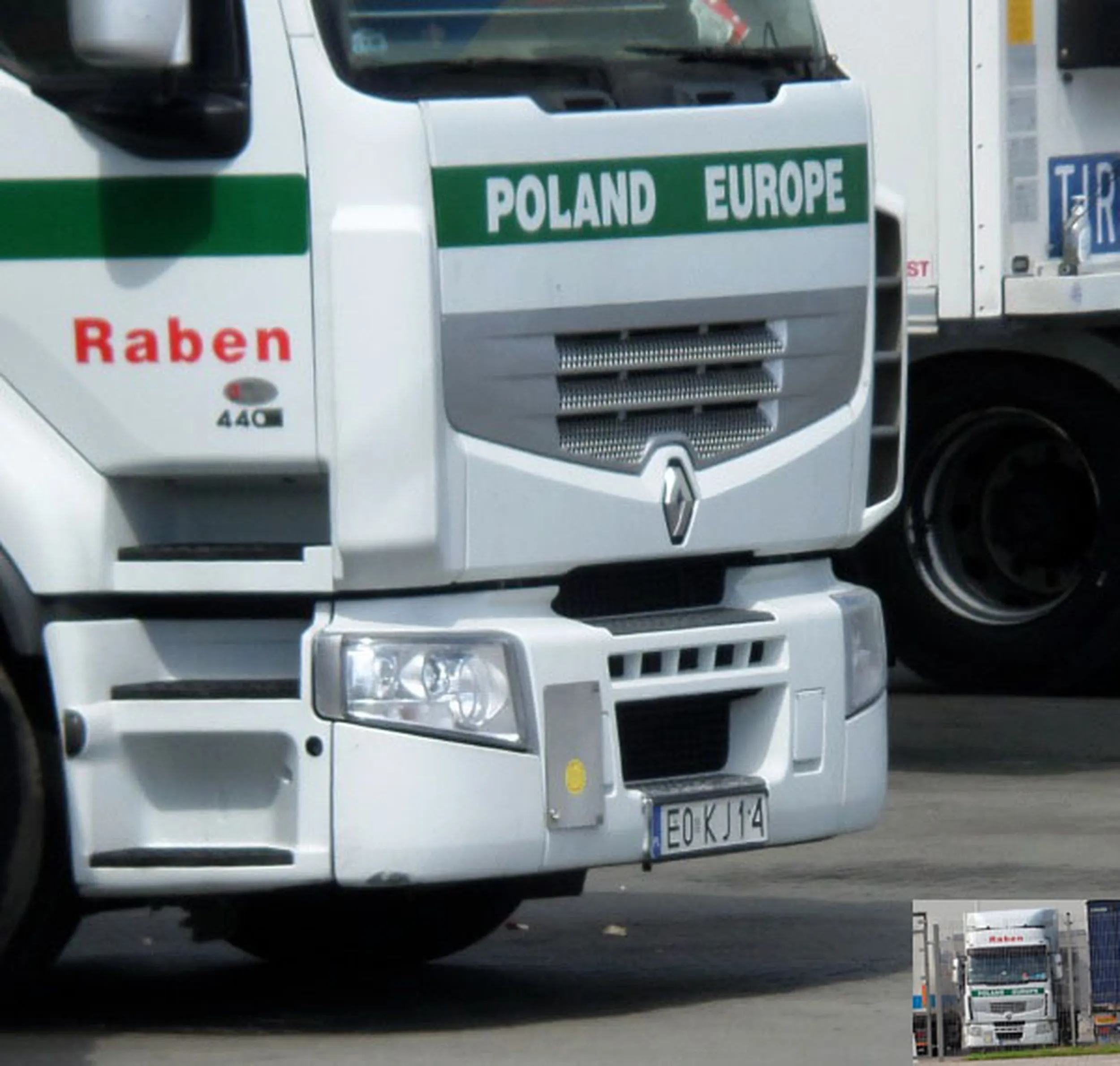 Fajny numer, blacha E0 KJ14