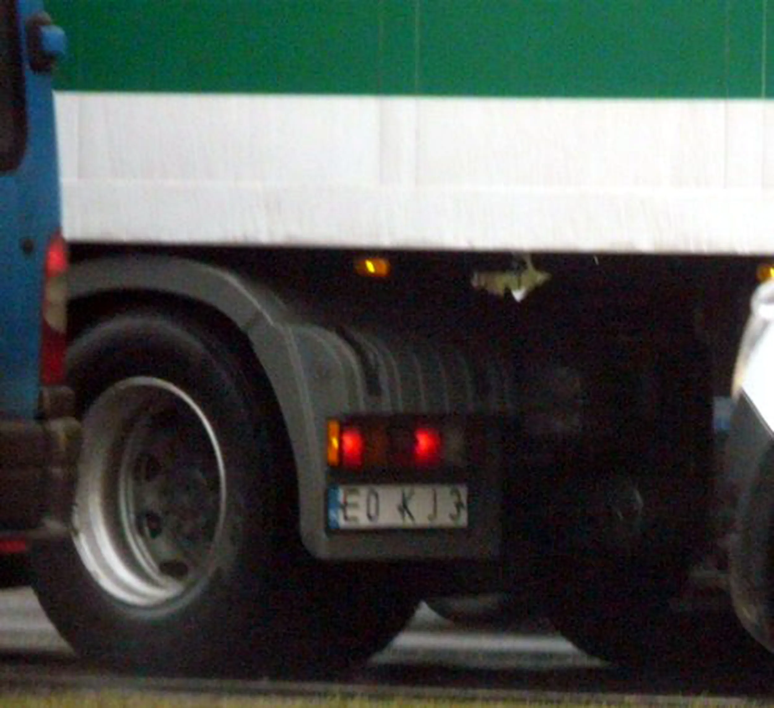 Fajny numer, blacha E0 KJ3