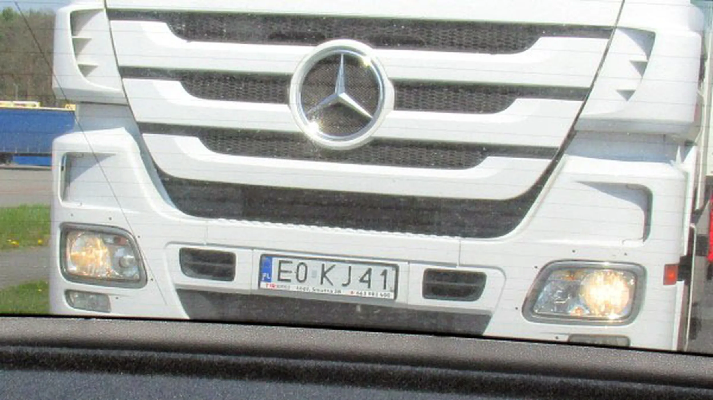 Fajny numer, blacha E0 KJ41