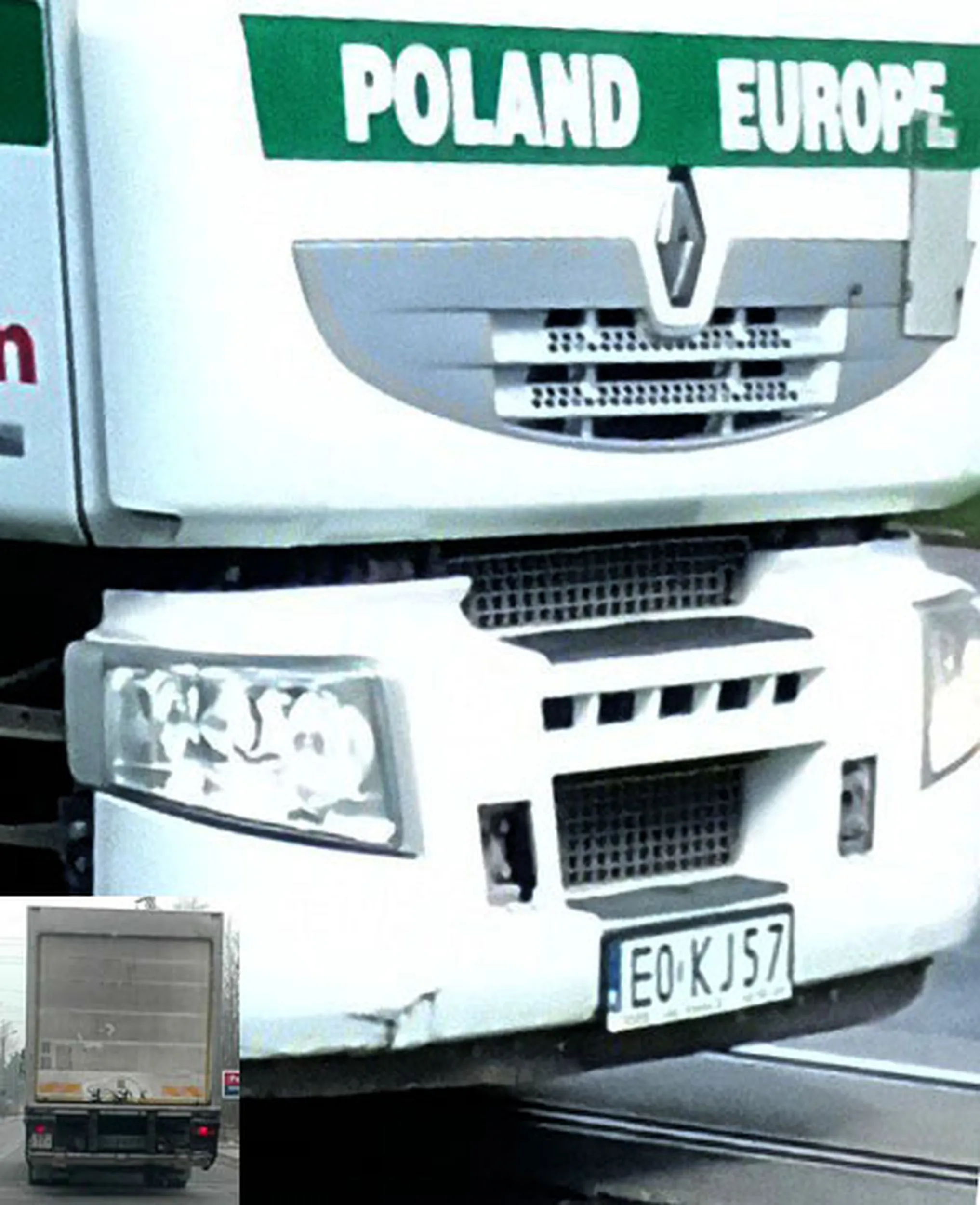 Fajny numer, blacha E0 KJ57