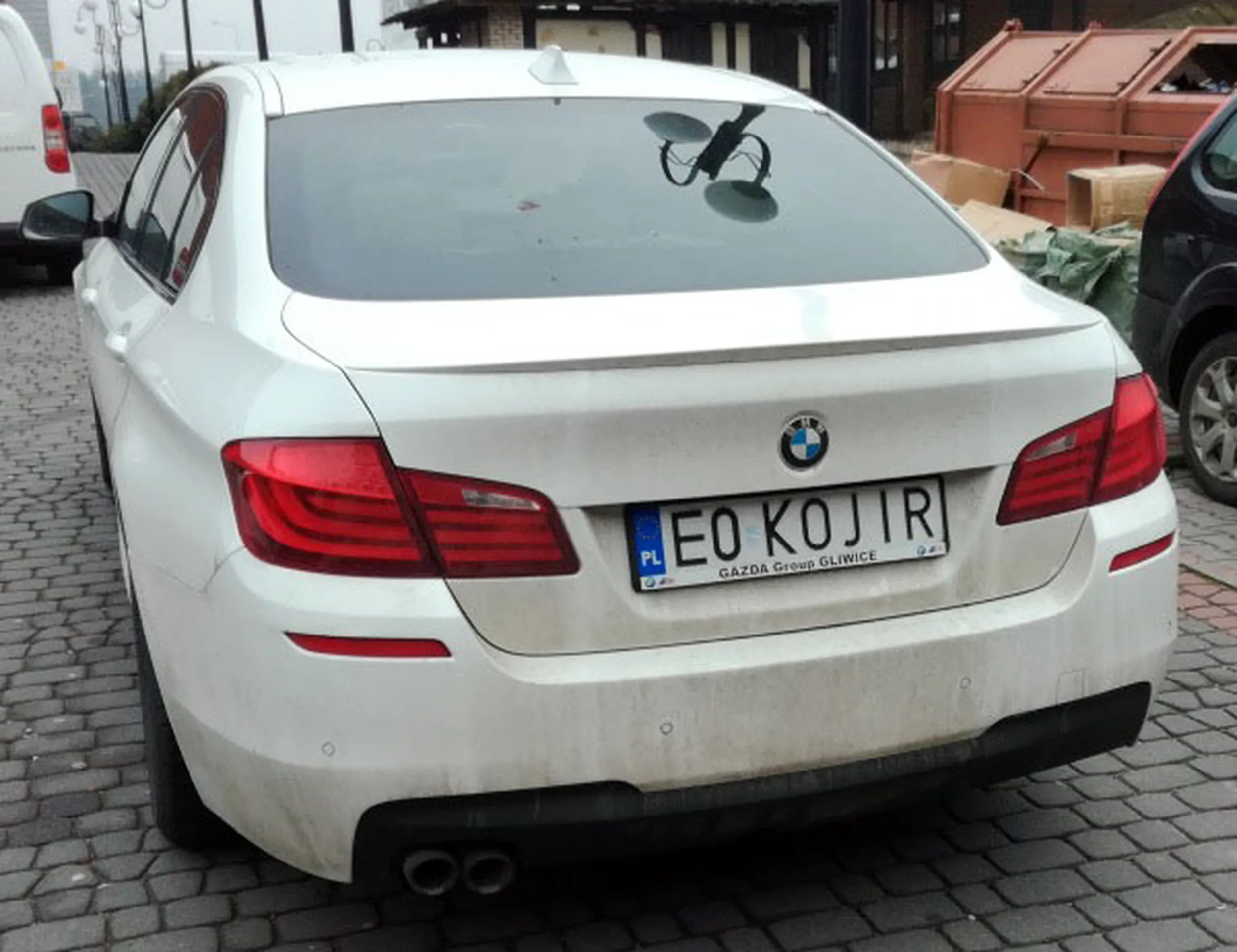 Fajny numer, blacha E0 KOJIR