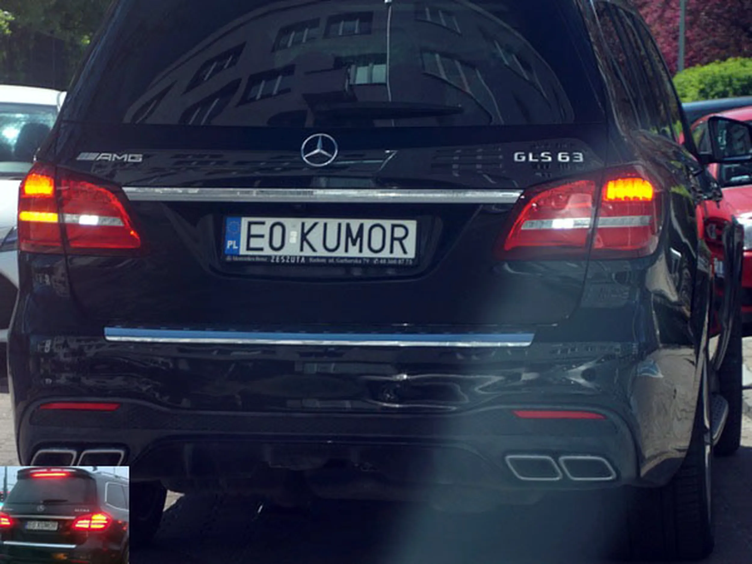 Fajny numer, blacha E0 KUMOR