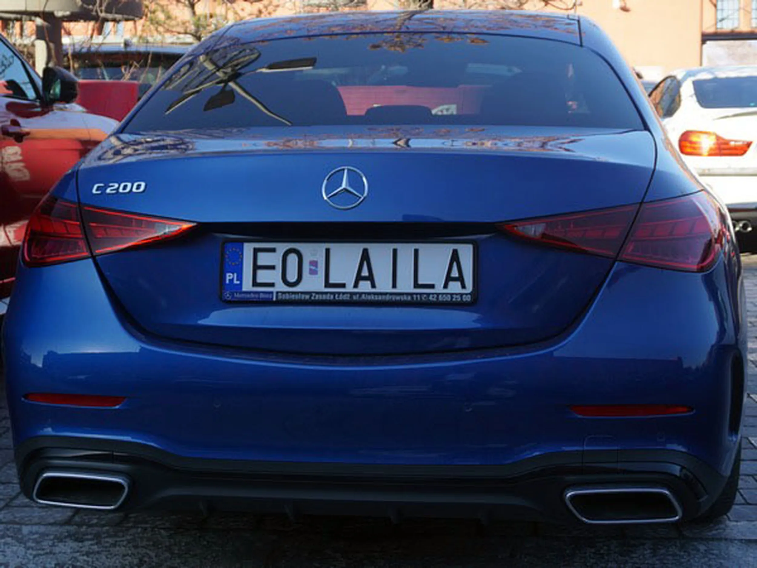 Fajny numer, blacha E0 LAILA