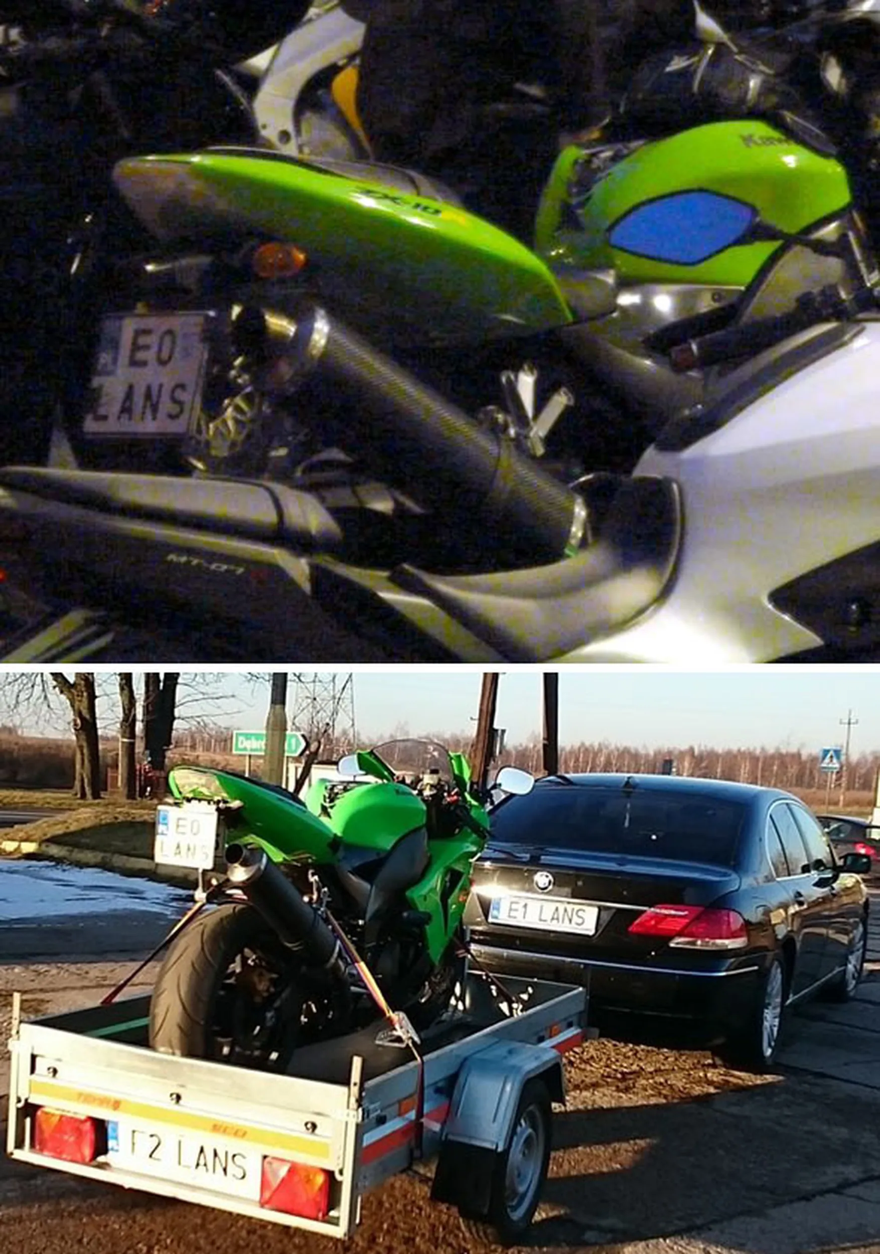 Fajny numer, blacha E0 LANS