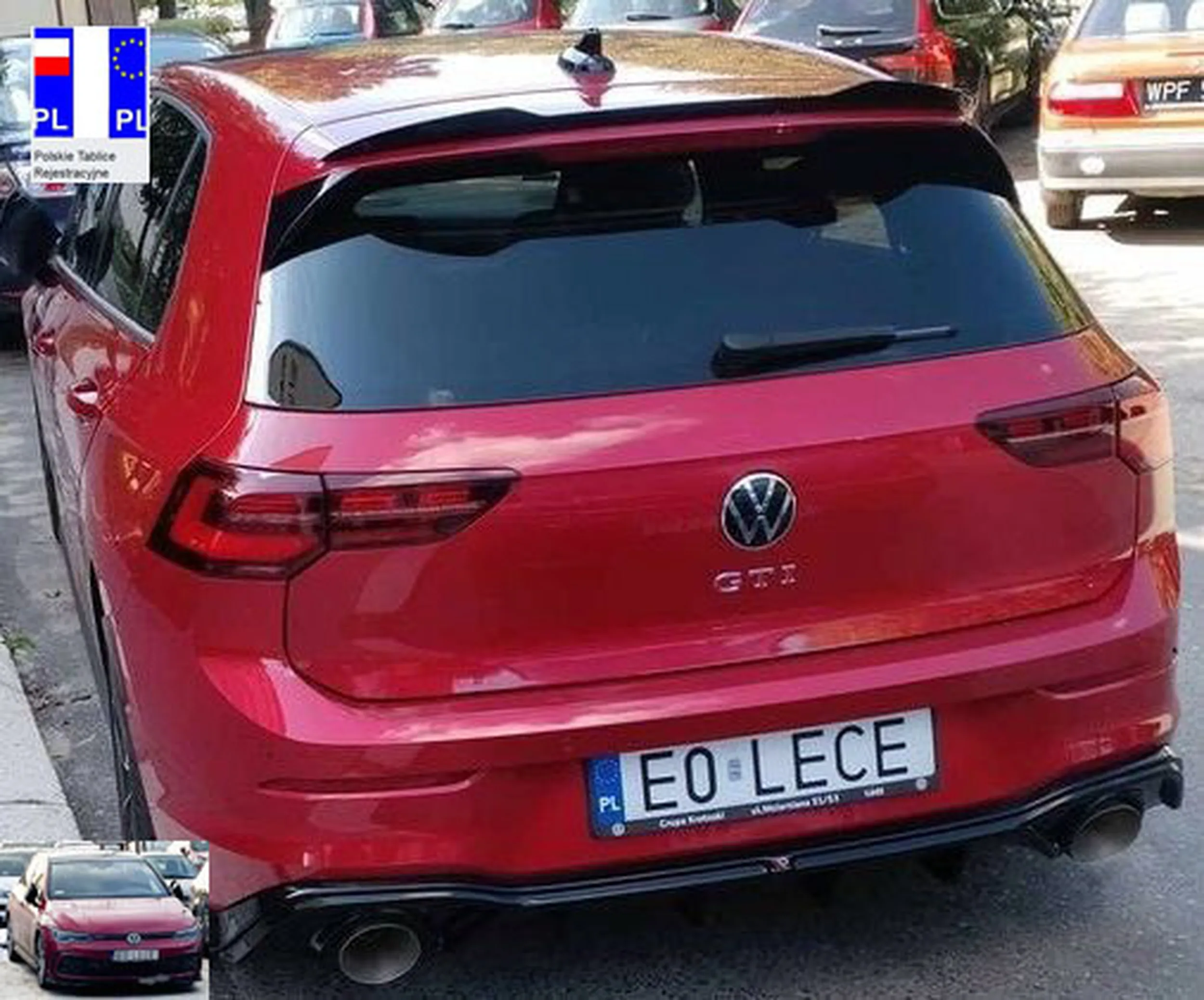 Fajny numer, blacha E0 LECE